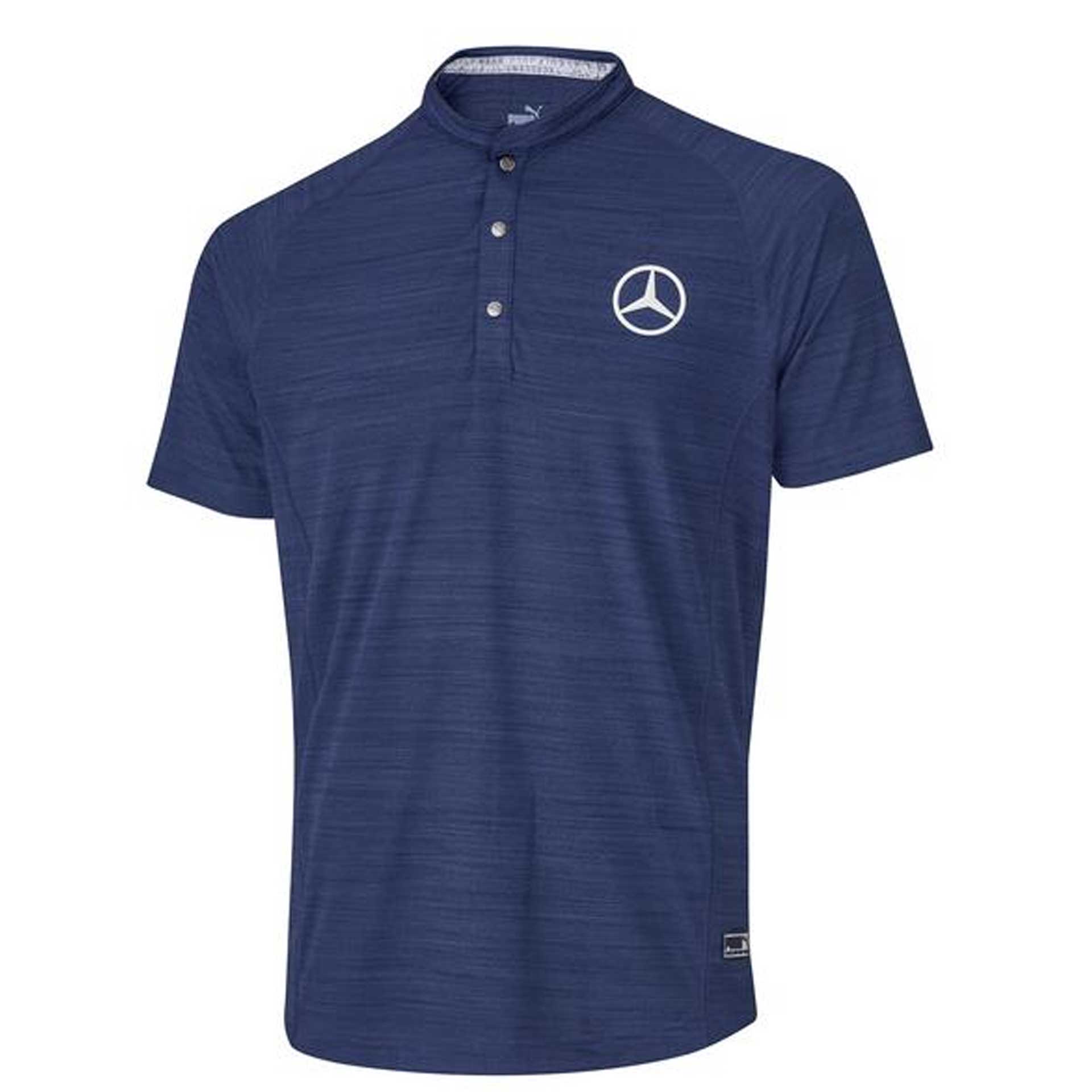 Mercedes Benz Golf Poloshirt Herren Navy By Puma Poloshirt Gr E L