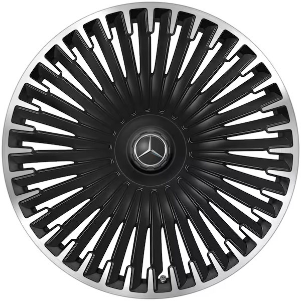 Mercedes Amg Eqs V Zoll Leichtmetallfelge Schwarz Matt