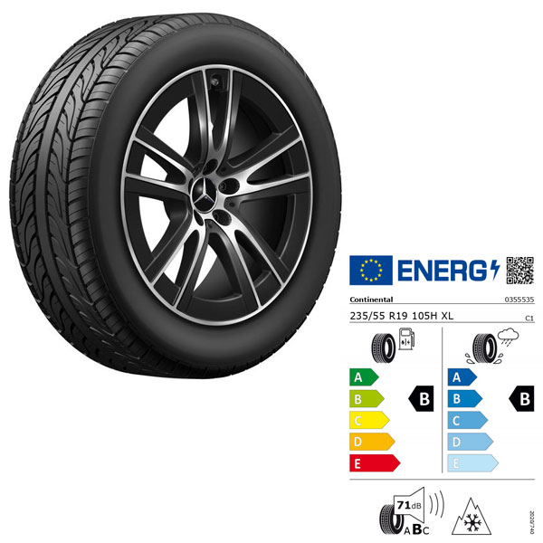 235 55 R19 105H XL Mercedes Benz GLC 254 Winterkomplettrad C