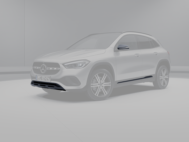 Mercedes-Benz Seitenzierleiste Carbon Style für GLA & EQA