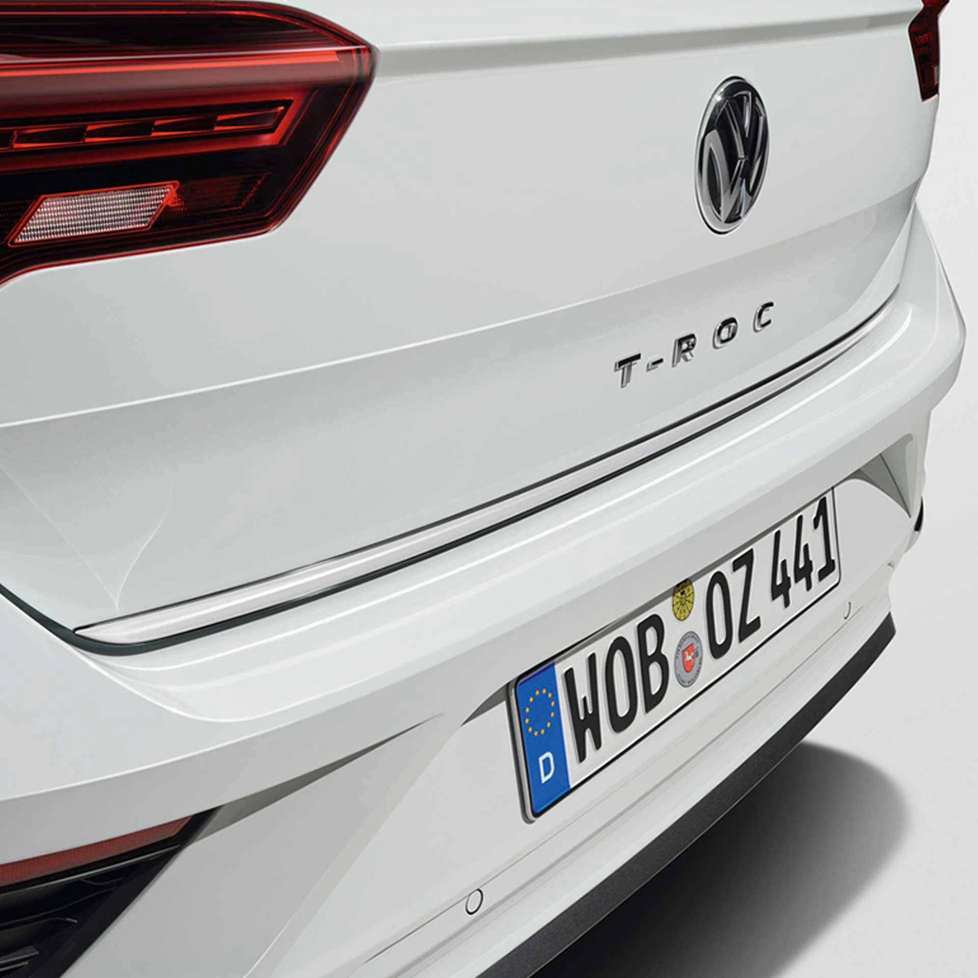 Volkswagen T-Roc Cabrio Schutzleiste für Heckklappe Chromopt