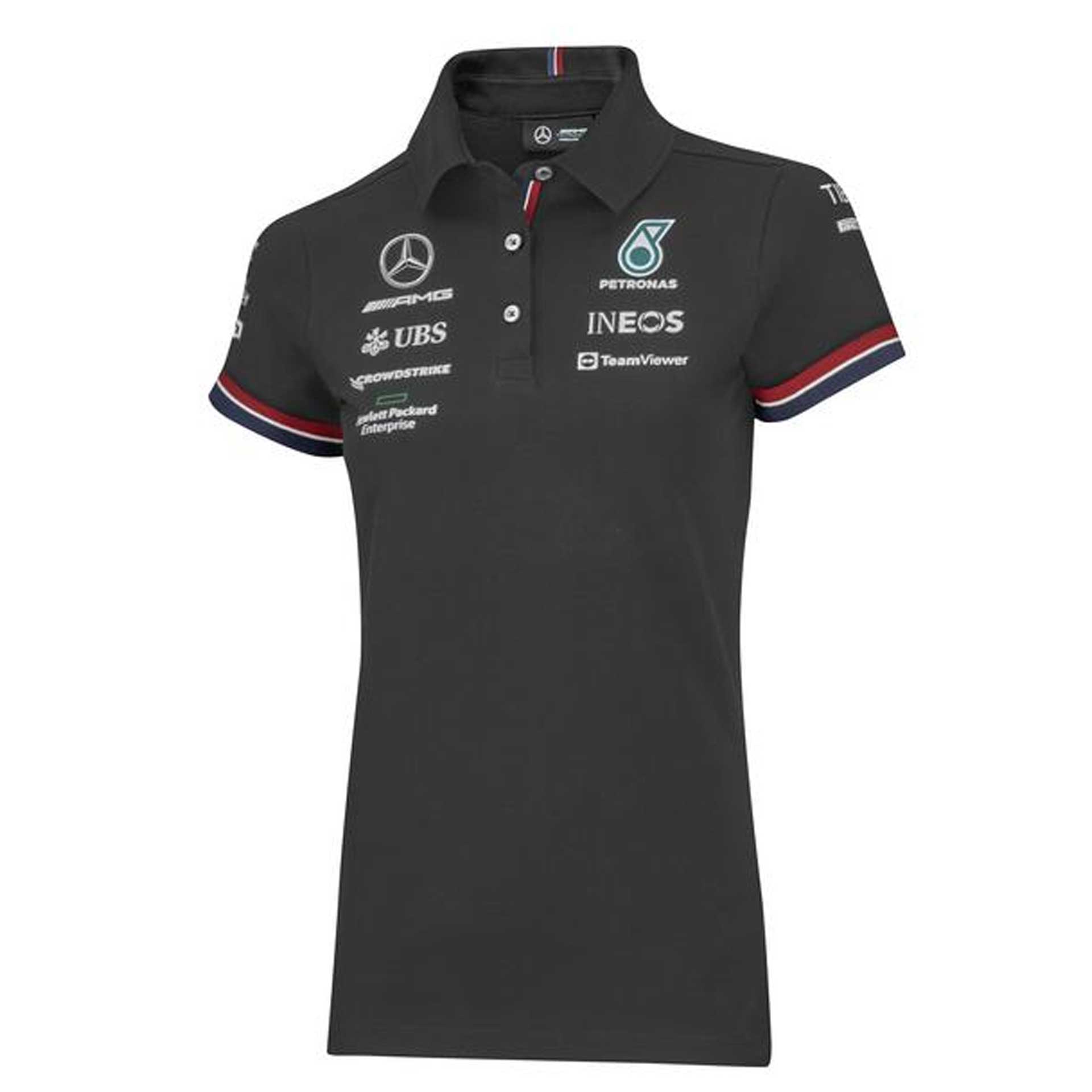 Mercedes-AMG Poloshirt Damen schwarz Petronas Motorsport-Collection Größe S B67997760