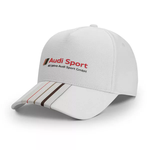 Audi Sport 40 Jahre Kappe Basecap weiß 3132302100