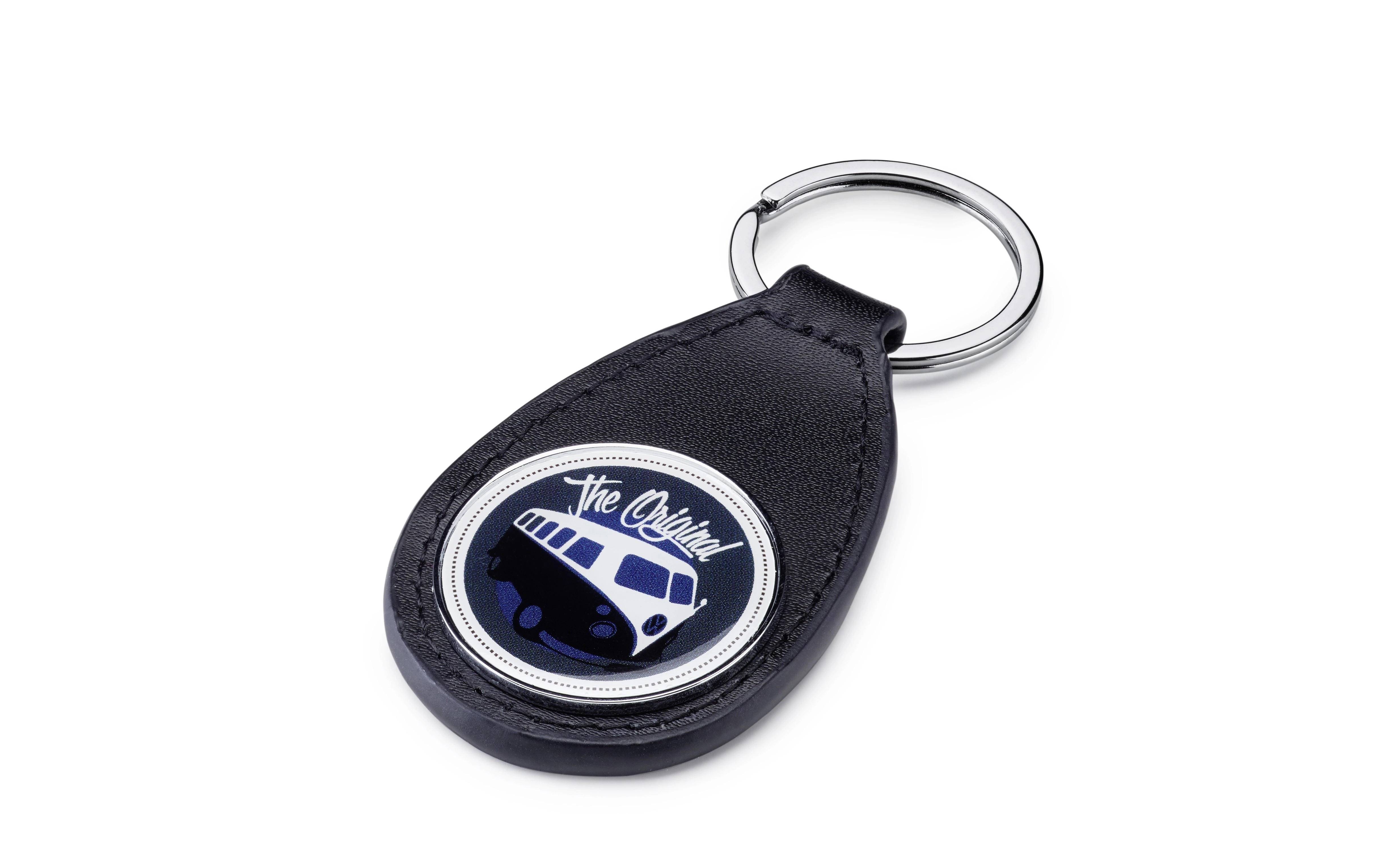 Volkswagen Bulli T1 Schlüsselanhänger Leder / Metall 7E0087013