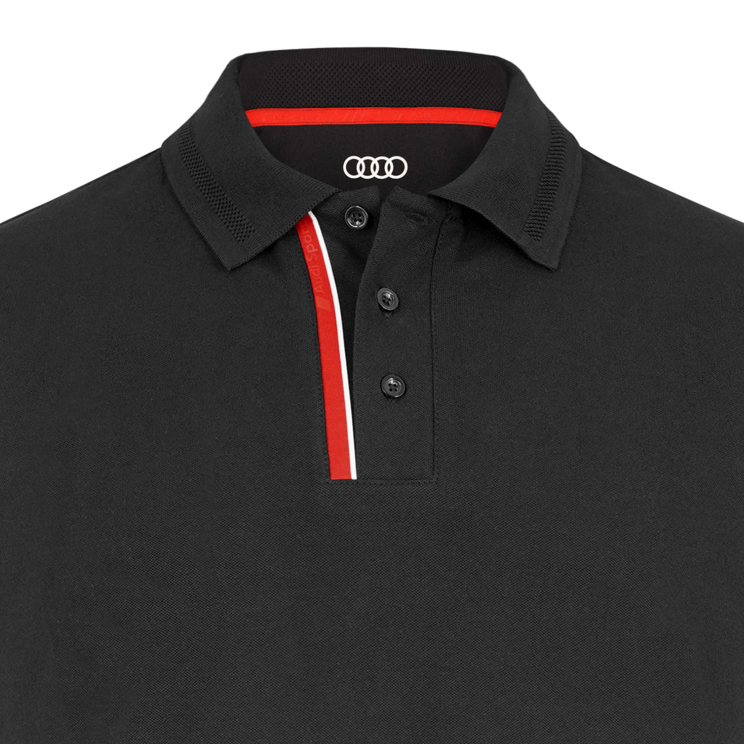Audi Sport Poloshirt Herren Größe XL schwarz