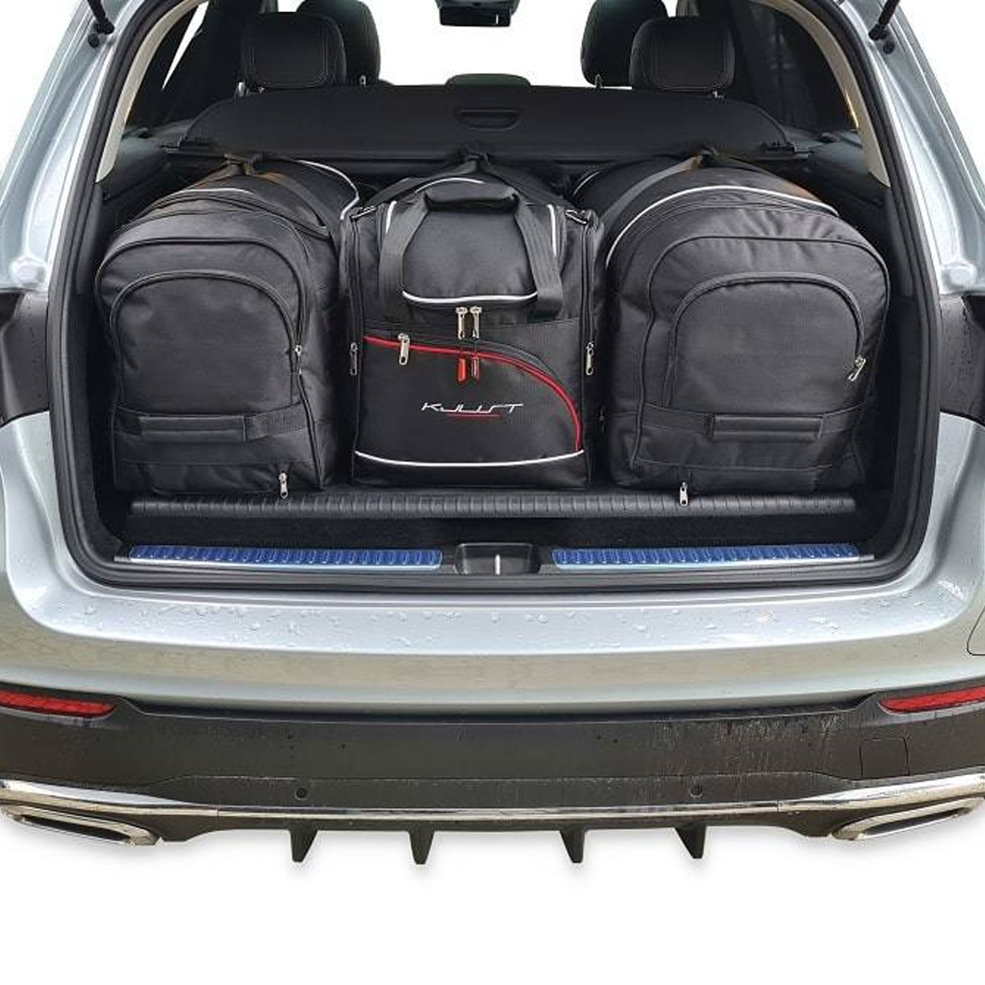 KJUST Kofferraumtaschen-Set 4-teilig Audi Q3 Plug-In Hybrid