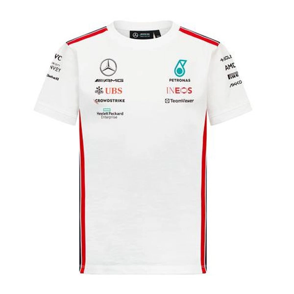 Mercedes-AMG F1 Team T-Shirt Kinder weiß Größe 152 B67990094
