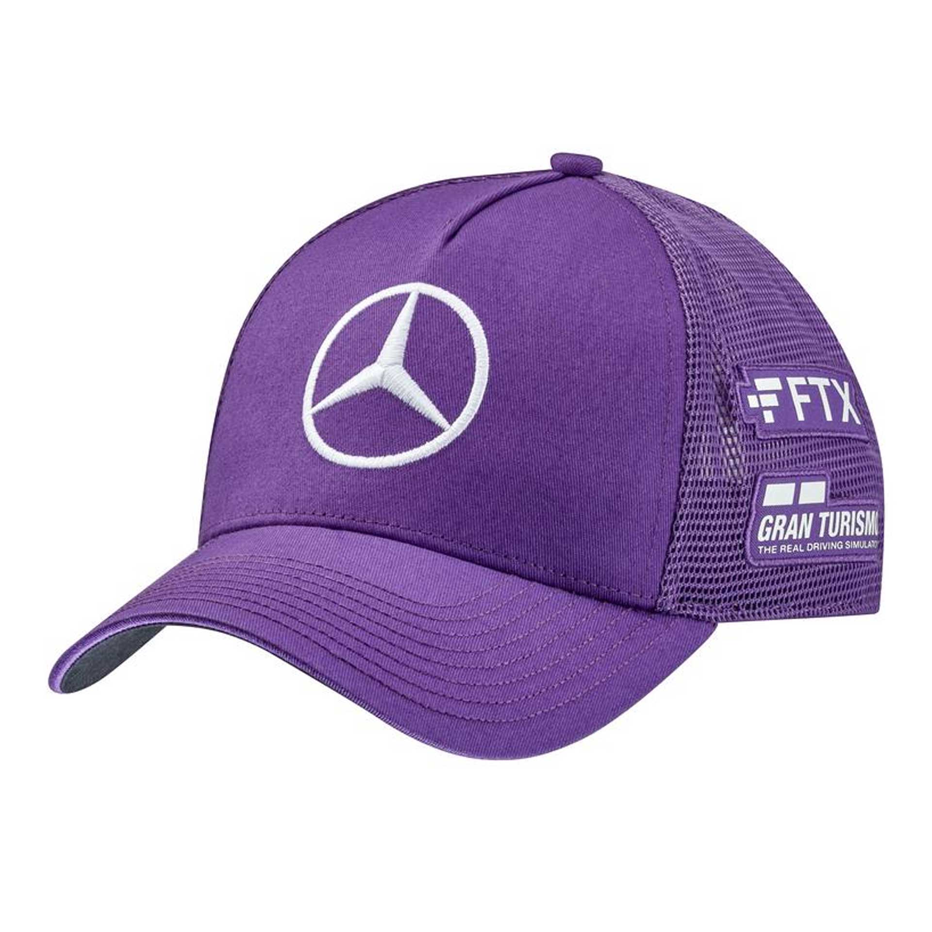 Mercedes-Benz Lewis Hamilton Trucker Cap Lila B67997196