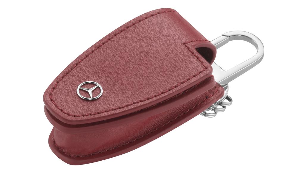 Mercedes-Benz Schlüsseletui Rindleder rot B66958406