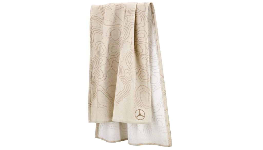 Mercedes-Benz Strandtuch beige Baumwolle B67871282