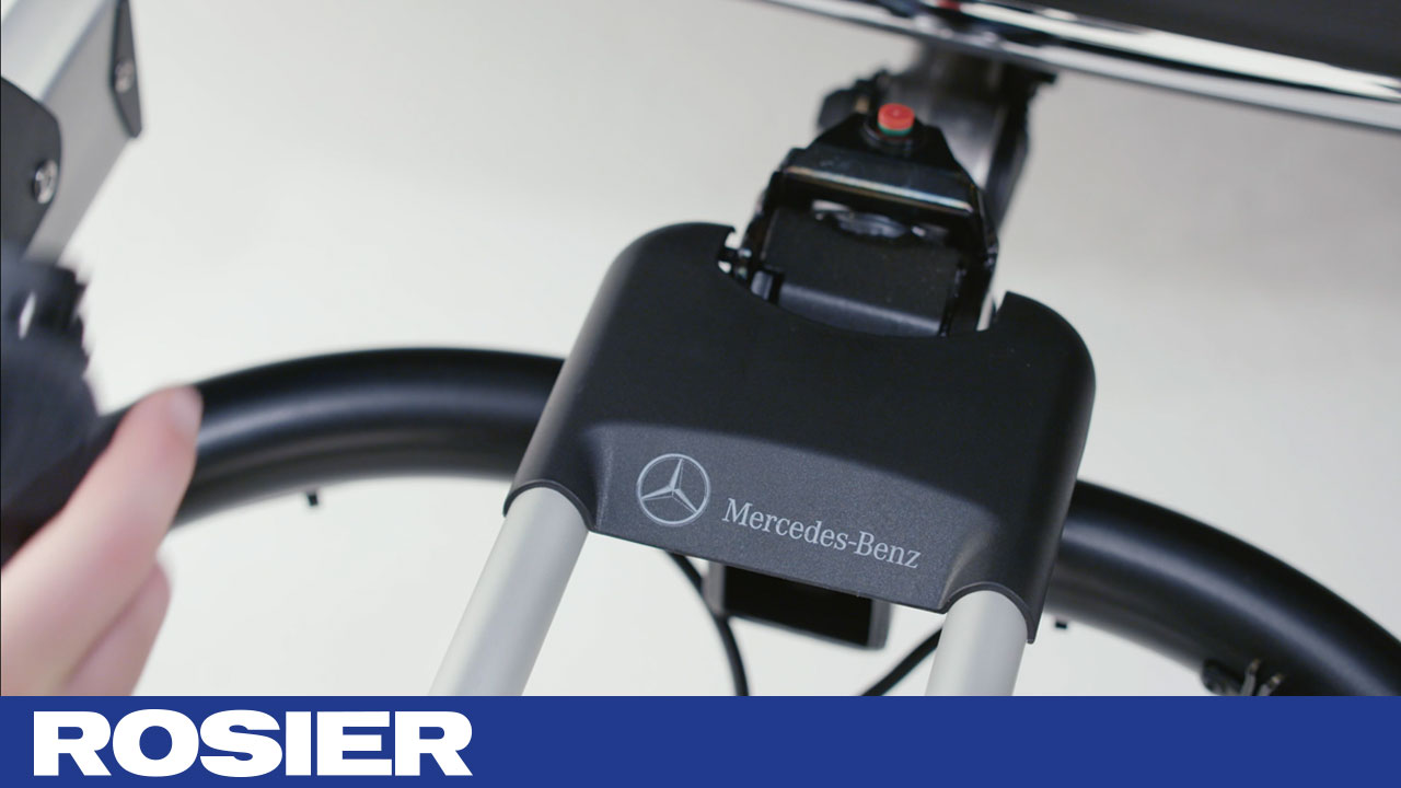 Mercedes-Benz Fahrradträger Heck für Anhängevorrichtung klappbar 3 Fahrräder A0008901800