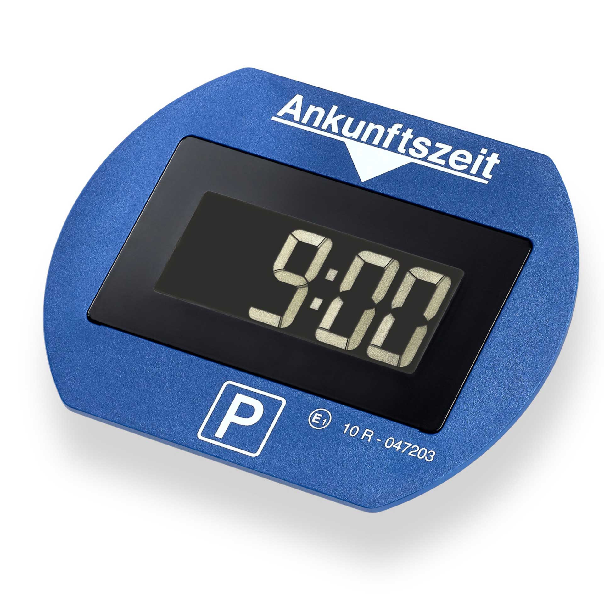 PARK LITE elektronische Parkscheibe blau automatische Parkzeiteinstellung PARK LITE elektronische Parkscheibe blau automatische Parkzeiteinstellung