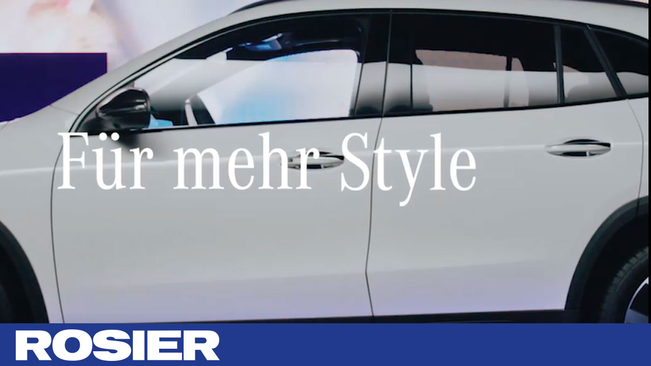 Mercedes-Benz Heckzierleiste Carbon Style für GLA & EQA