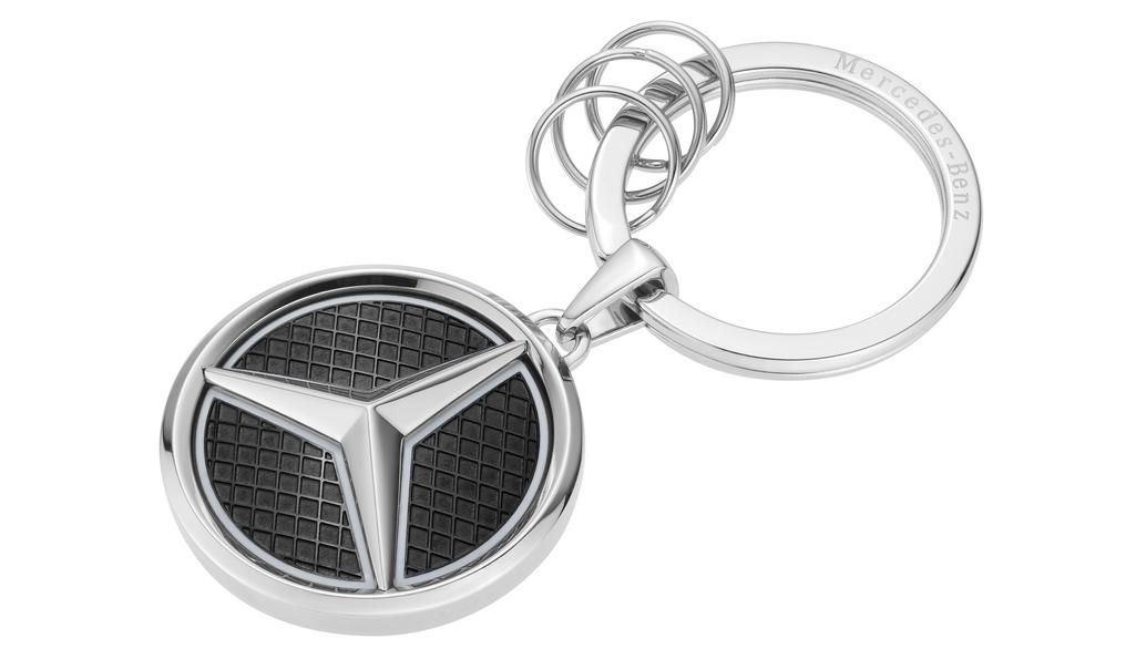 Mercedes-Benz Schlüsselanhänger Las Vegas mit Beleuchtung schwarz silber B66958326