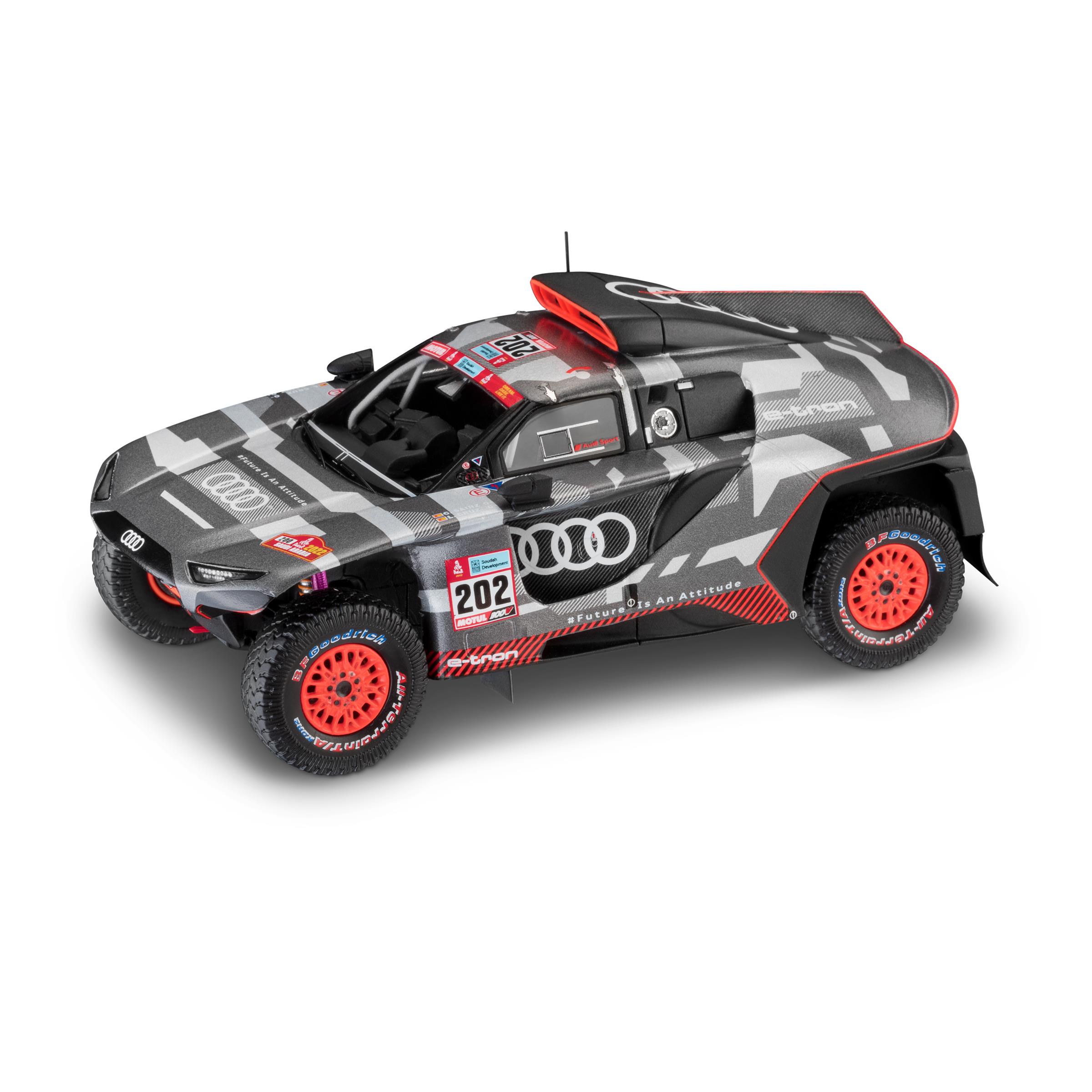 Audi RS Q e-tron Dakar Sainz/Cruz 1:43 Modellauto 5022200132