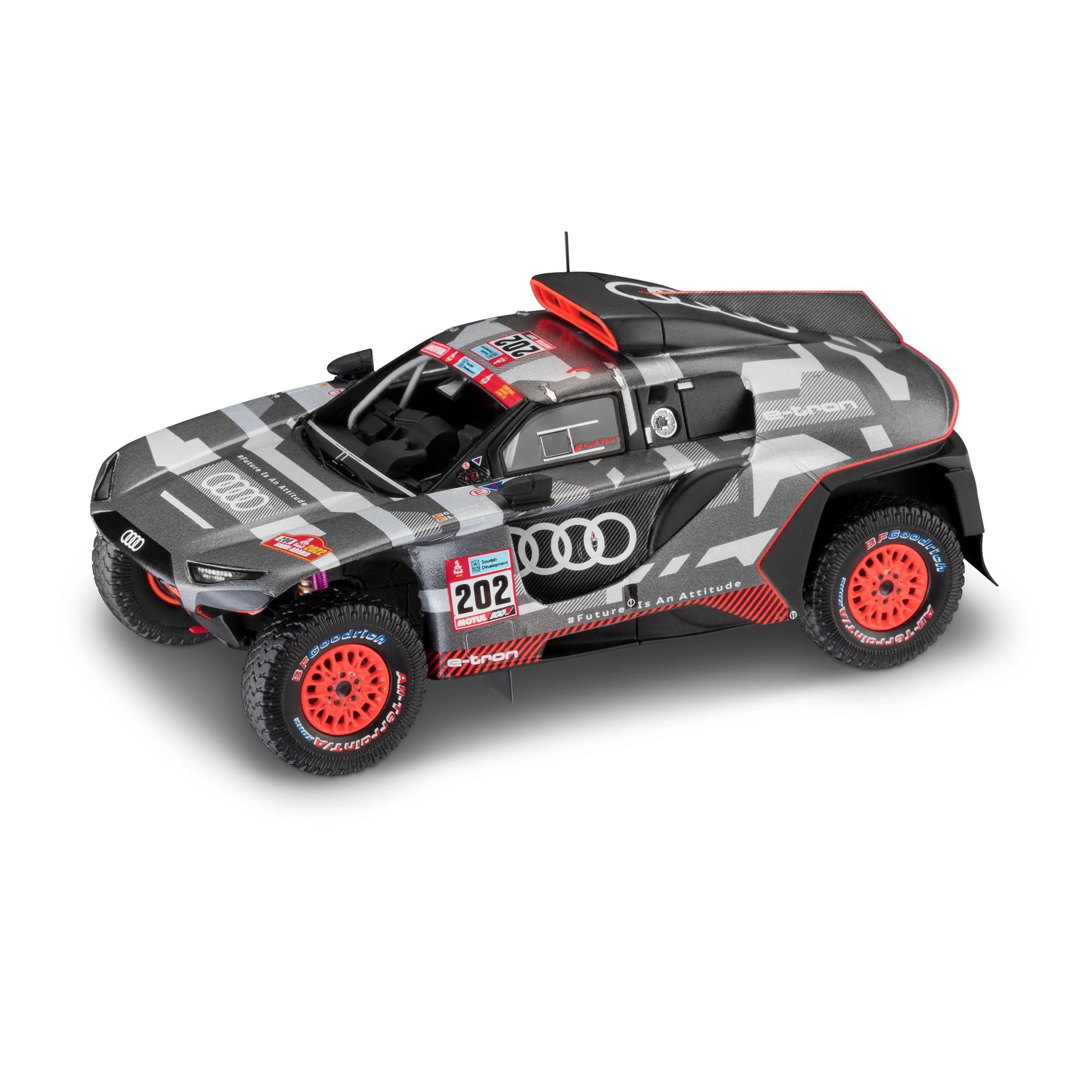 Audi RS Q e-tron Dakar Sainz/Cruz 1:43 Modellauto 5022200132