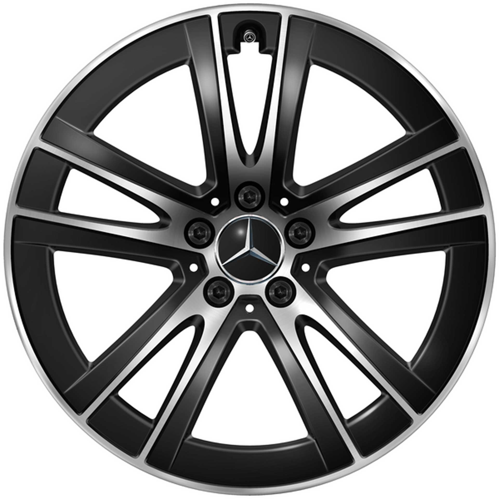 Mercedes-Benz 5-Doppelpeichen-Rad 19 Zoll Aero Leichtmetallfelge GLC X254 A25440157007X23