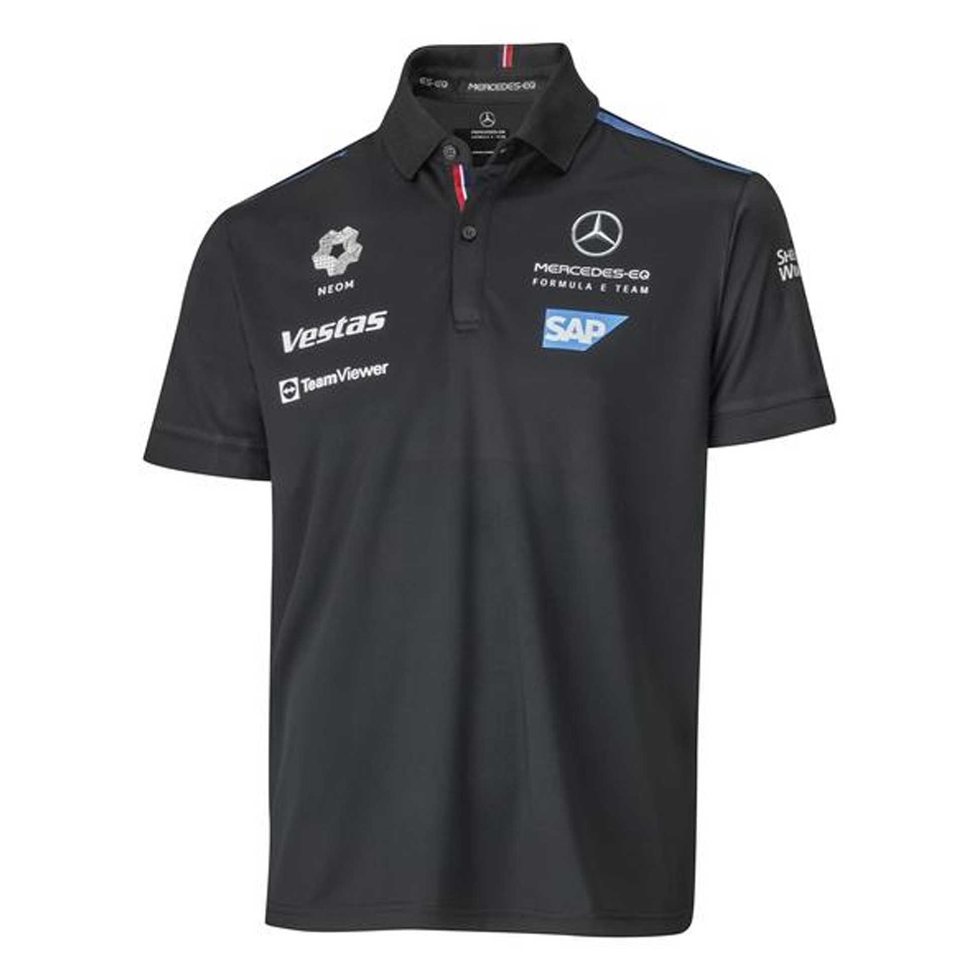 Mercedes-EQ Poloshirt Herren schwarz Formel E-Team Größe L B67997877