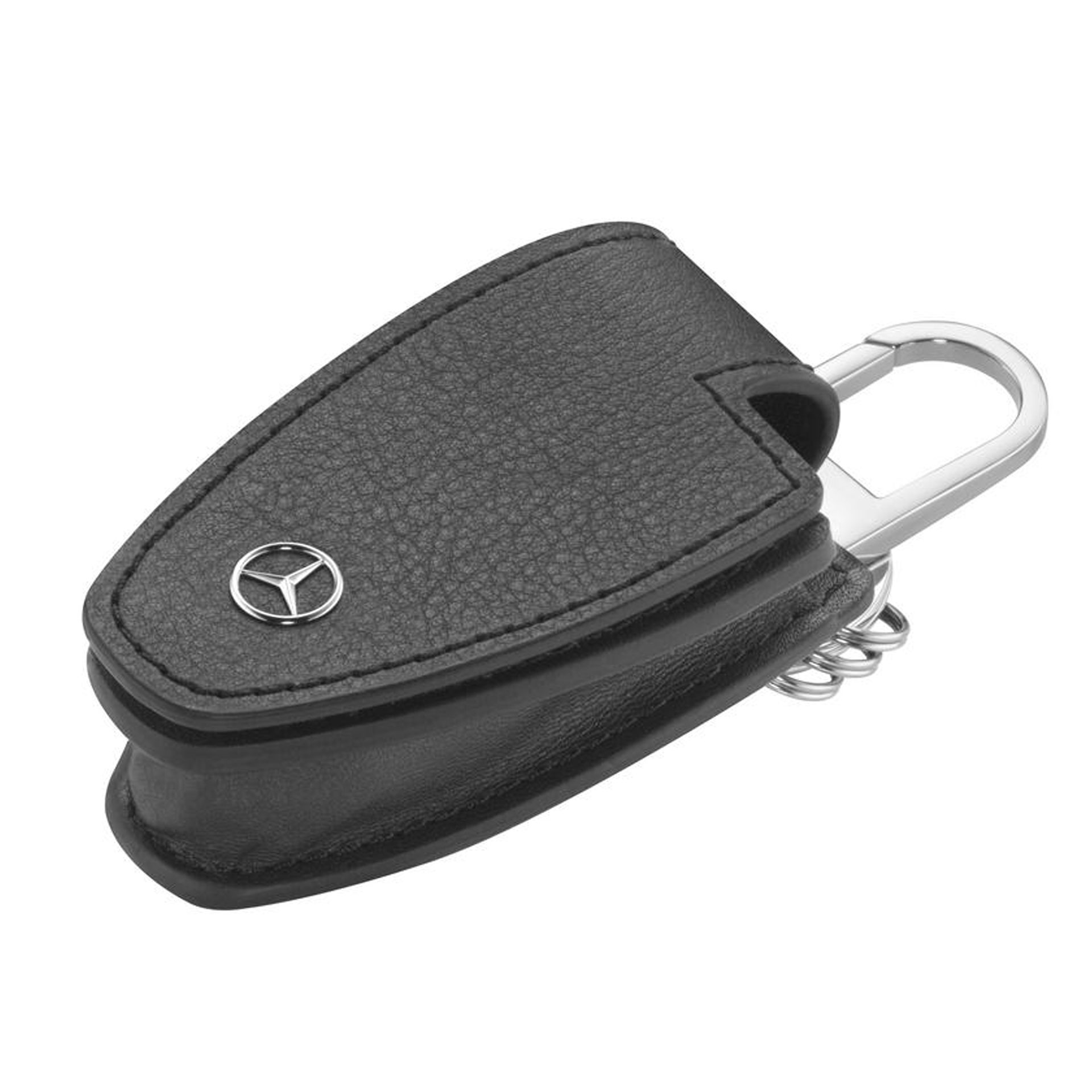 Mercedes-Benz Schlüsseletui Rindleder schwarz B66958404