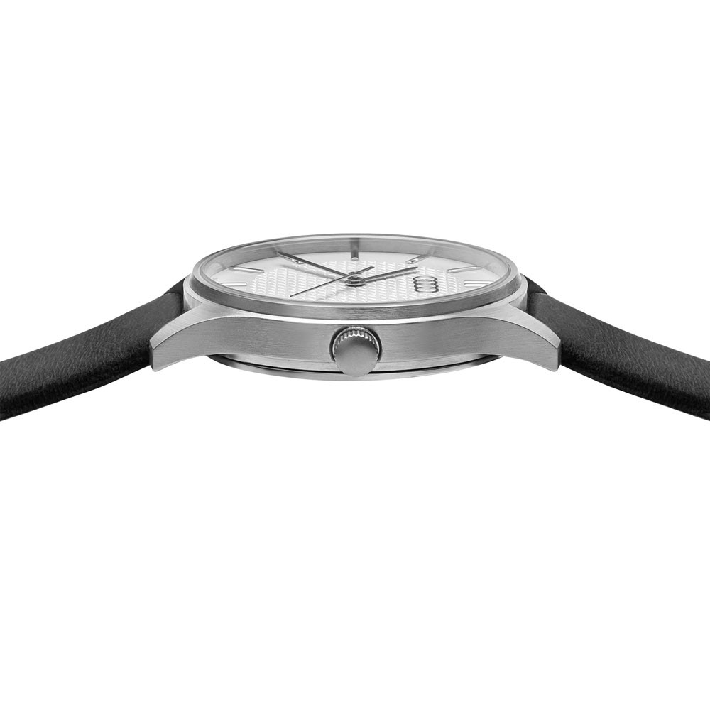 Audi Uhr Damen silber/schwarz Armbanduhr Audi Uhr Damen silber/schwarz Armbanduhr