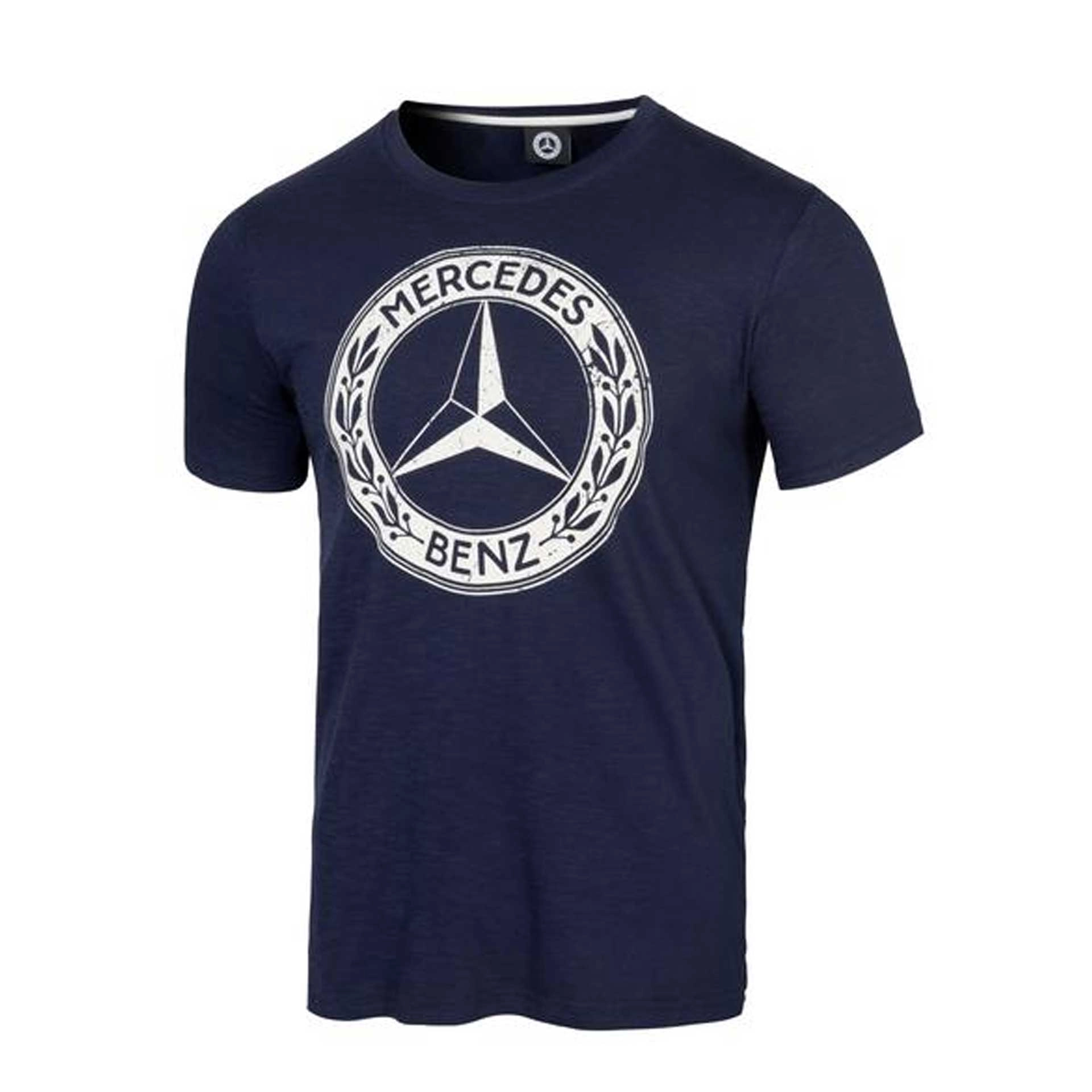 Mercedes-Benz T-Shirt Herren navy Baumwolle Größe S B66041551