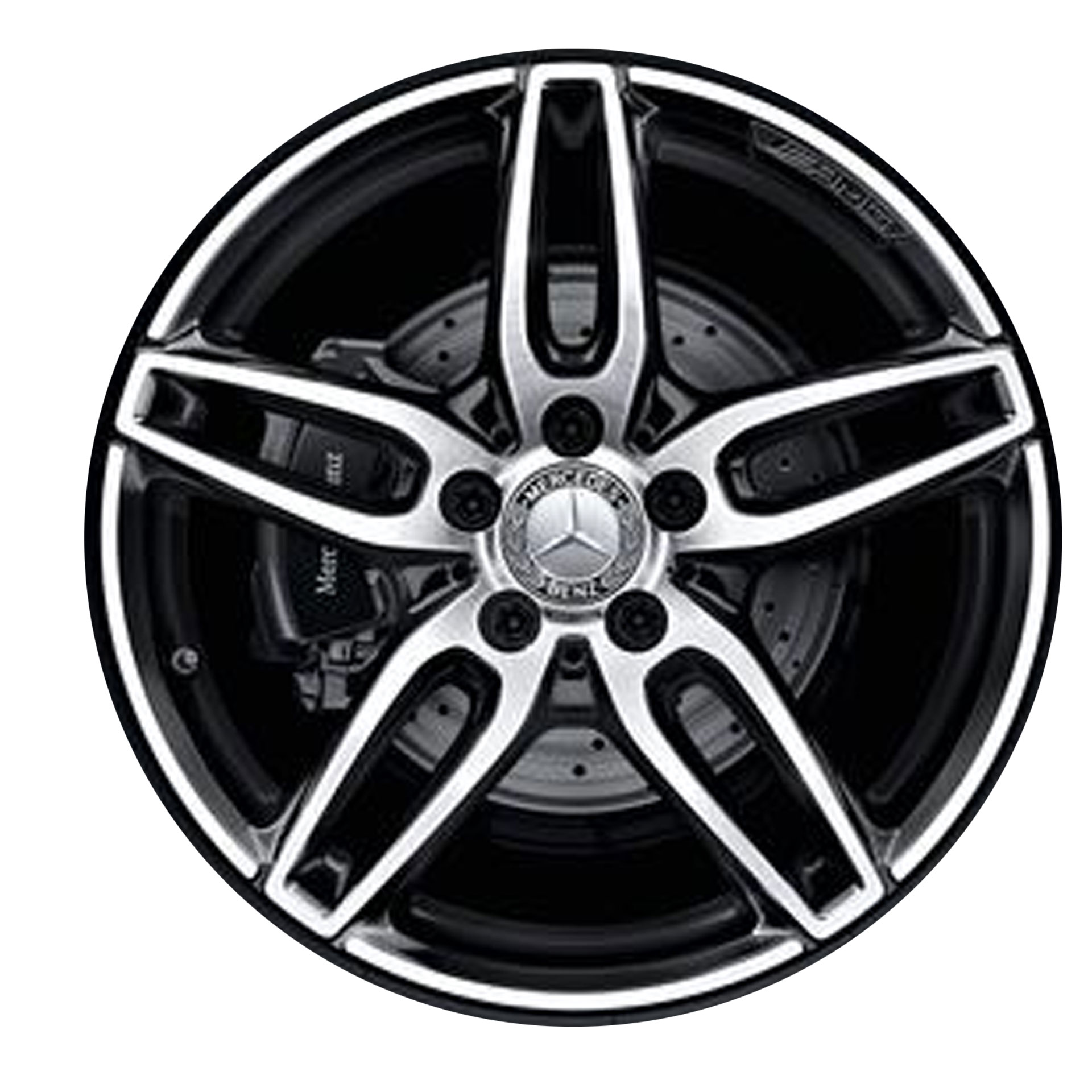 Mercedes-AMG 5-Doppelspeichen-Rad 18 Zoll Leichtmetallfelge A17640107007X23