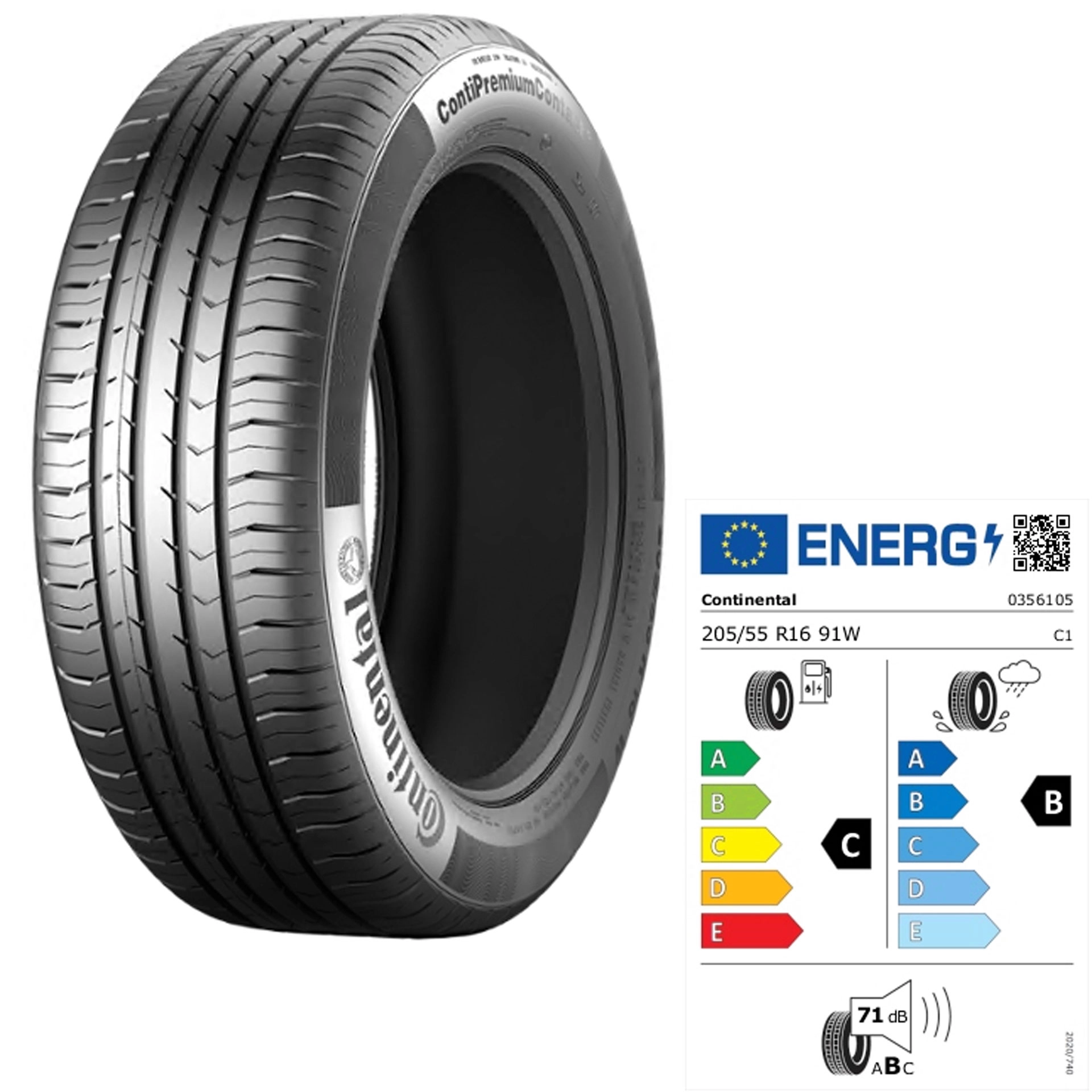 205/55 R16 91W Continental PremiumContact 5 AO Sommerreifen ZTS205556WCP5A
