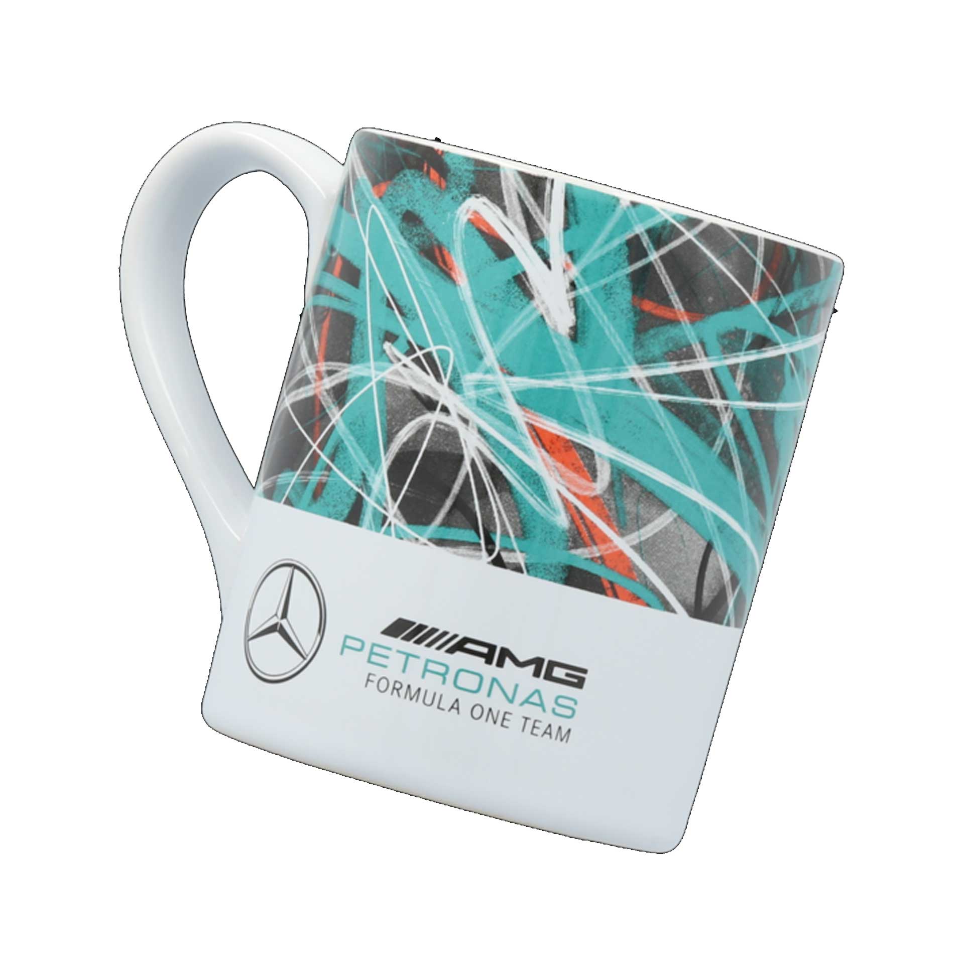 Mercedes-AMG Petronas Tasse Kaffeebecher Formel 1 Team weiß B67997017
