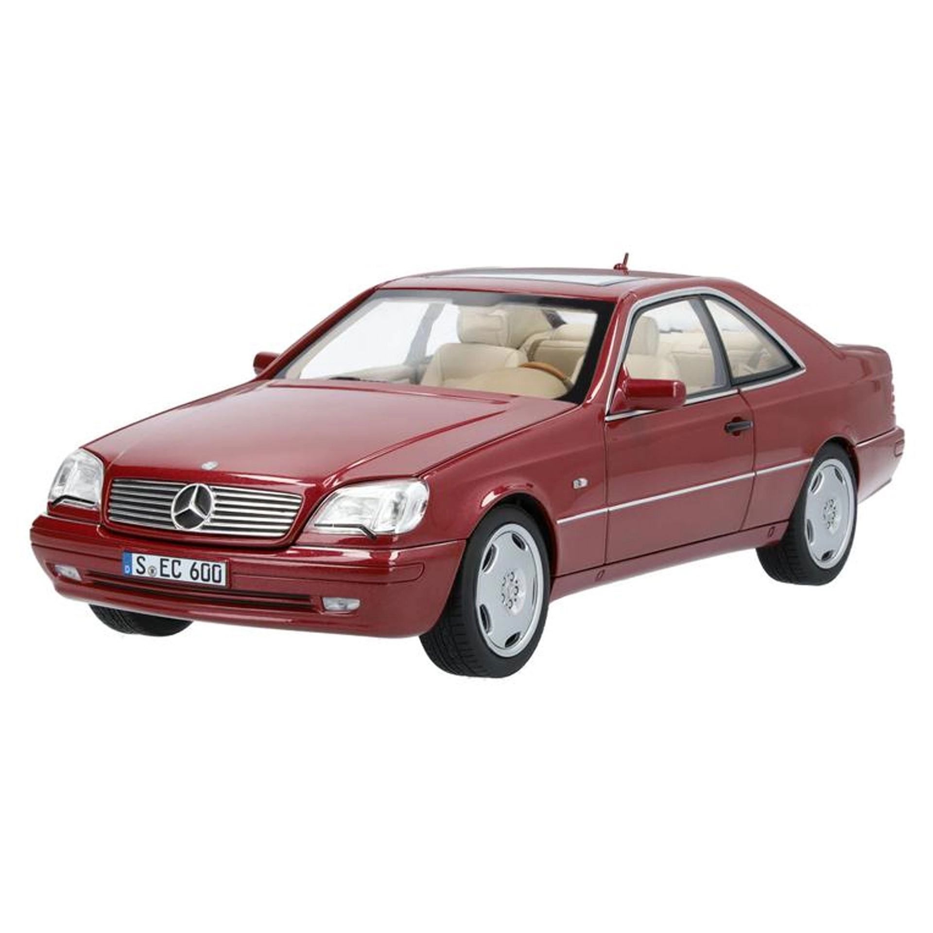 Mercedes-Benz CL 600 C140 (1996-1998) Modellauto 1:18 almandinrot B66040651