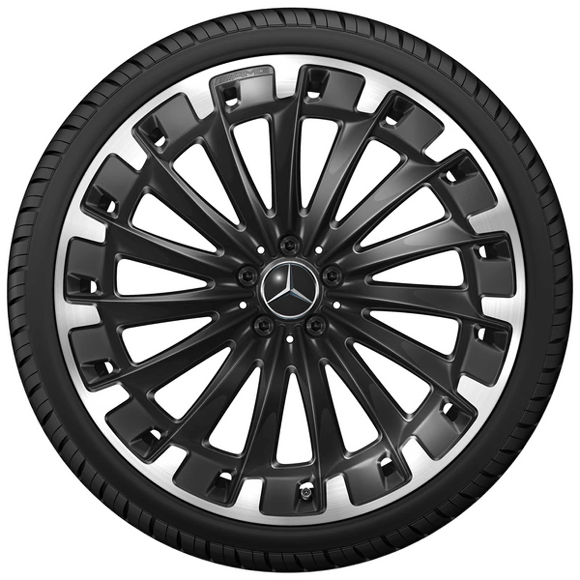 Mercedes-AMG Vielspeichen-Rad 22 Zoll Leichtmetallfelge EQS