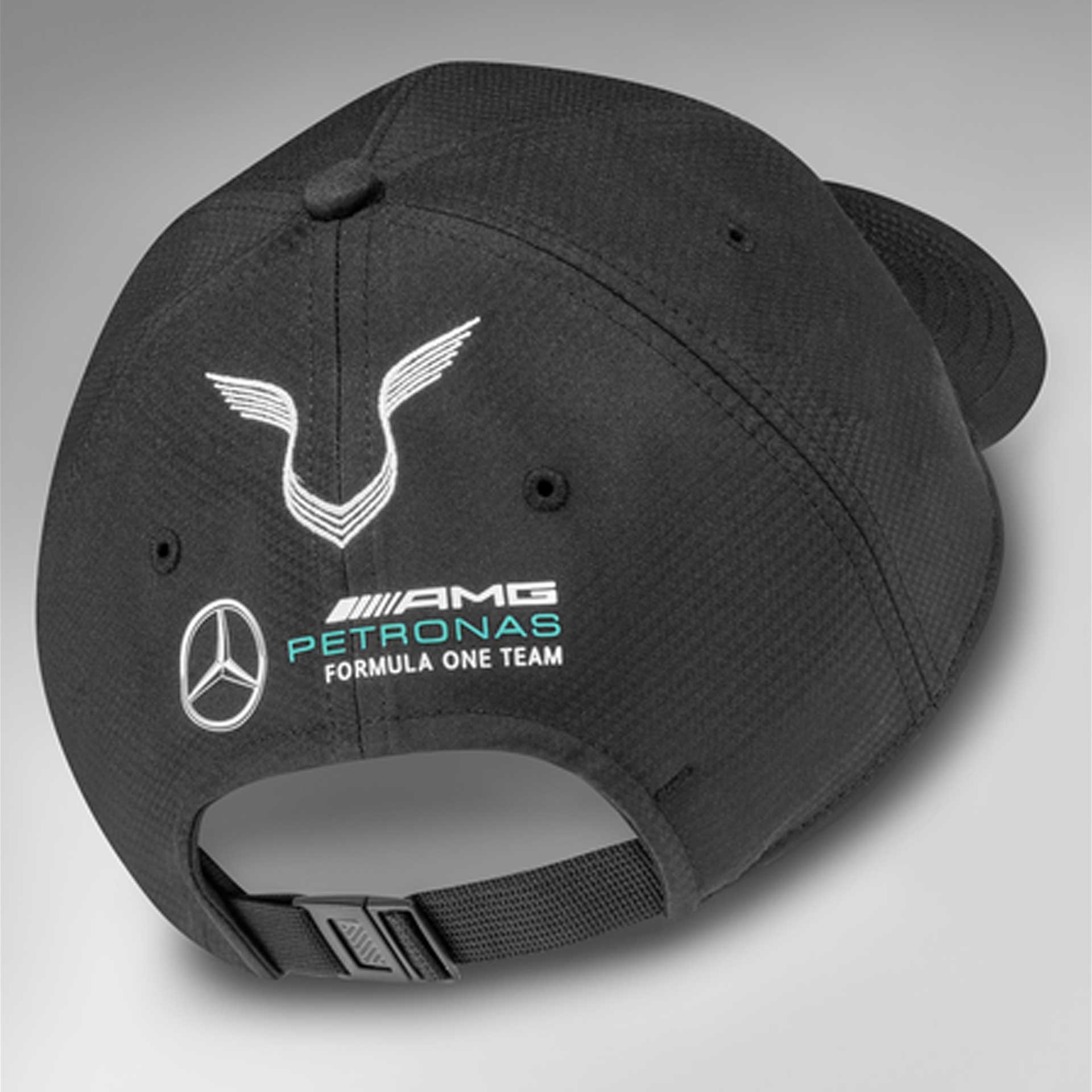 Mercedes-AMG Petronas Kinder Cap Hamilton schwarz Basecap Kappe B67997056