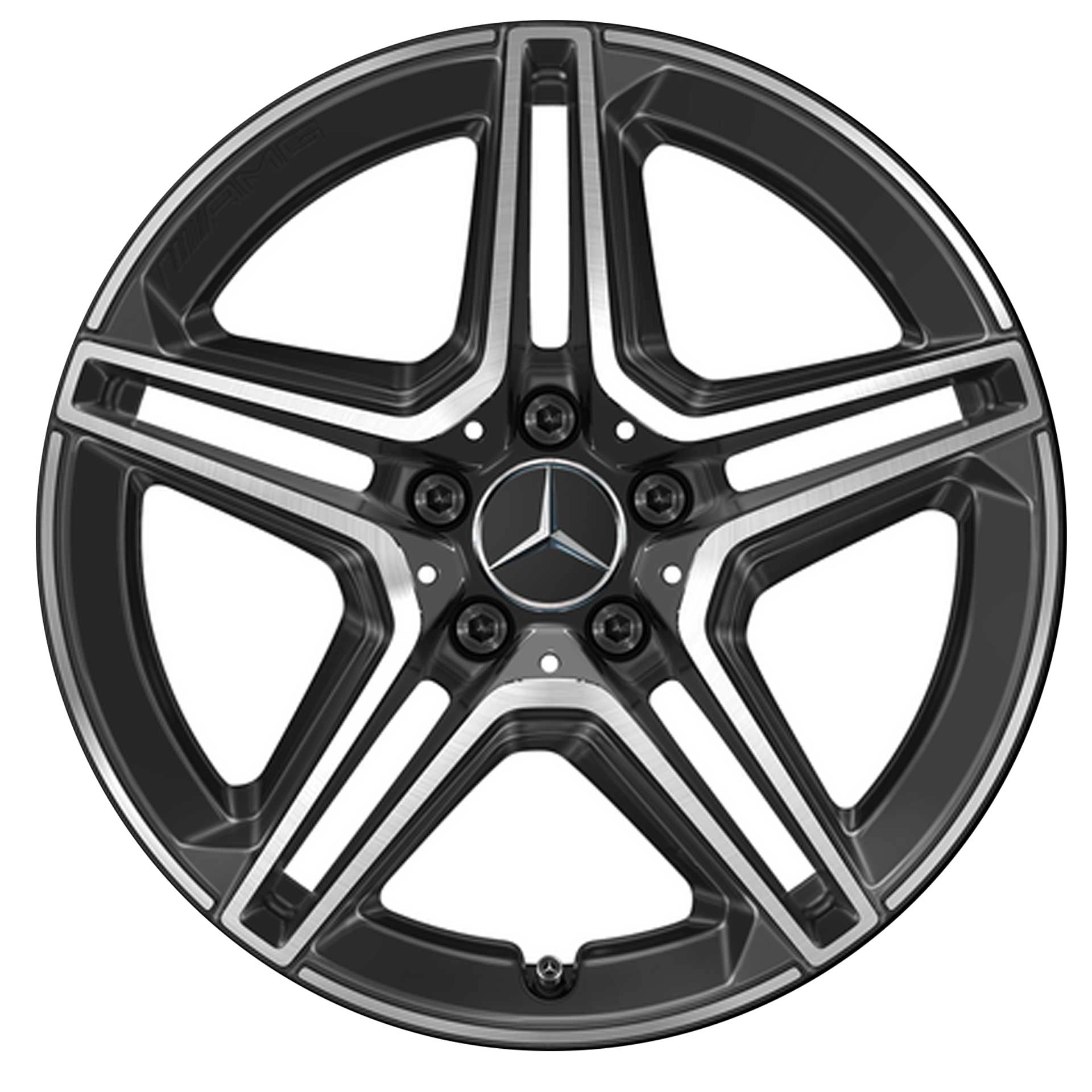 Mercedes-AMG 5-Doppelspeichen-Rad 18 Zoll Leichtmetallfelge für CLA 35 A11840102007X23