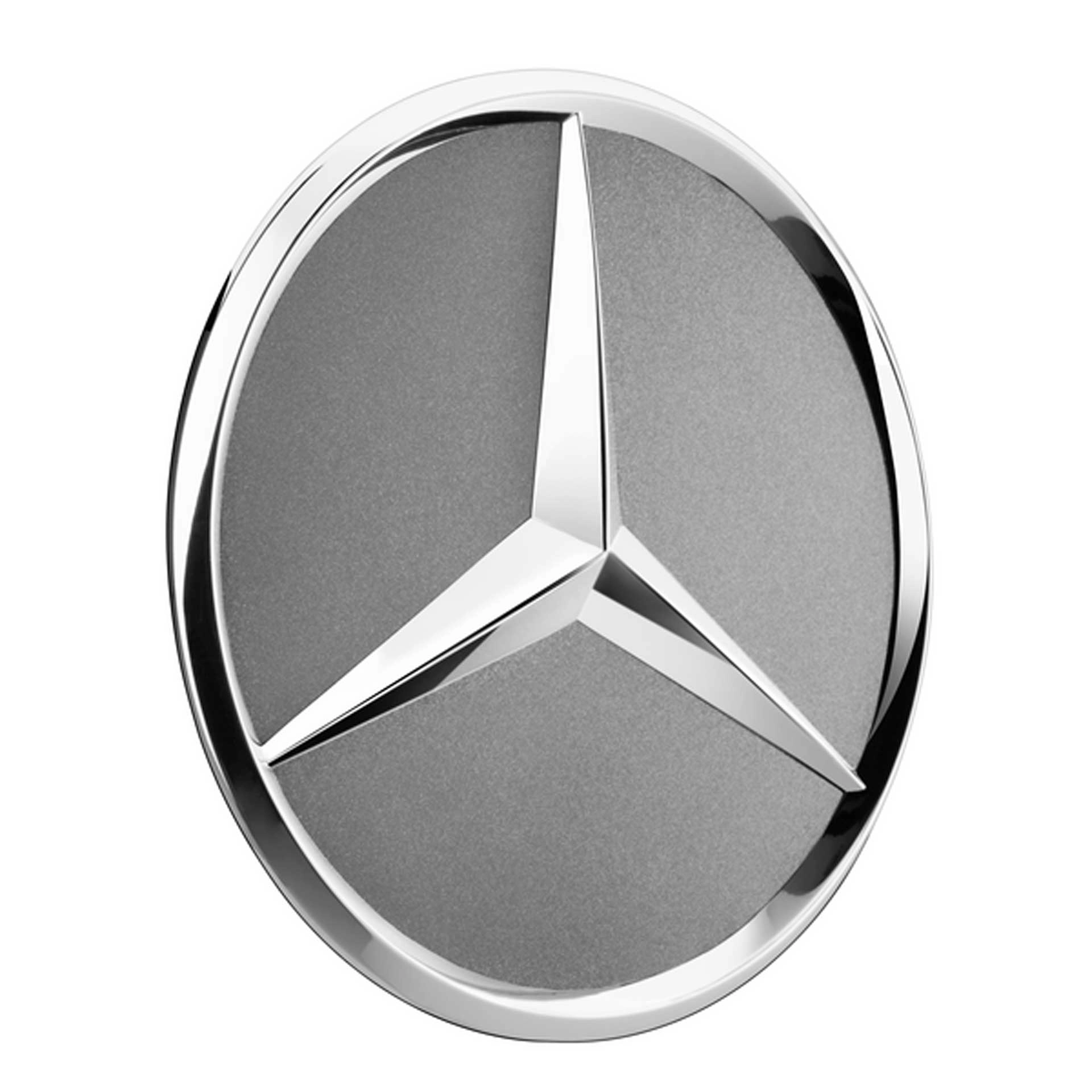 Mercedes-Benz Radnabenabdeckung Stern titangrau
