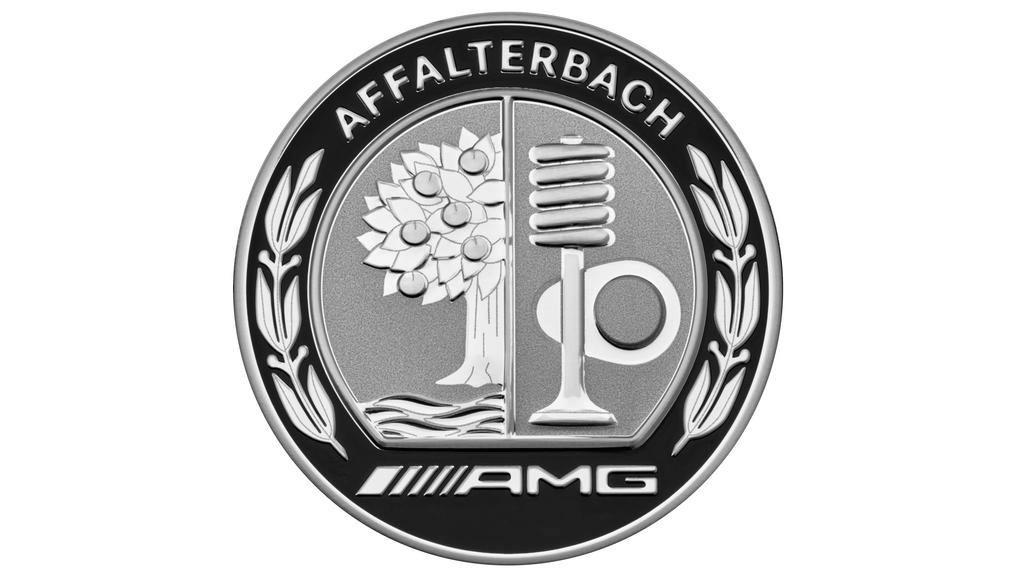 Mercedes-AMG Radnabenabdeckung mit AMG Wappen A0004001600