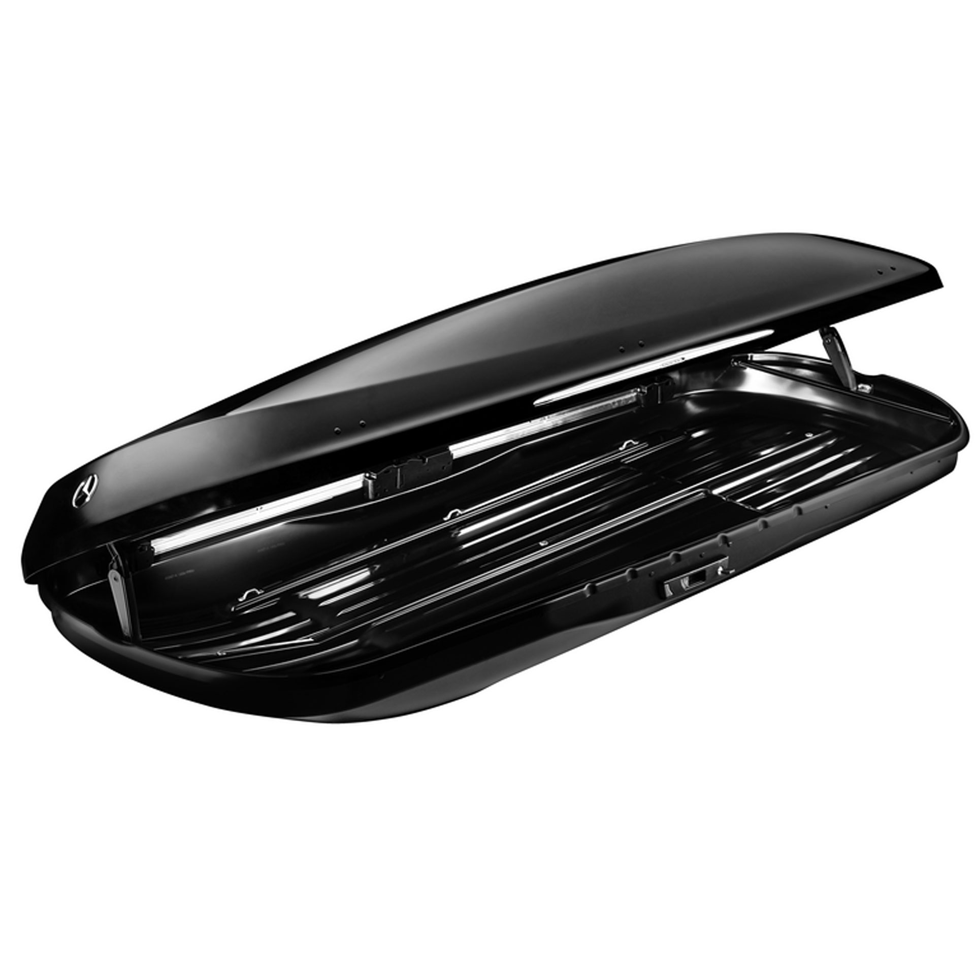 Mercedes-Benz Dachbox 430 l beidseitig öffnend schwarz A0008400500 Mercedes-Benz Dachbox 430 l beidseitig öffnend schwarz A0008400500