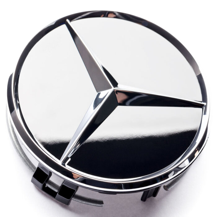 Mercedes-Benz Radnabenabdeckung Stern erhaben schwarz B66470200