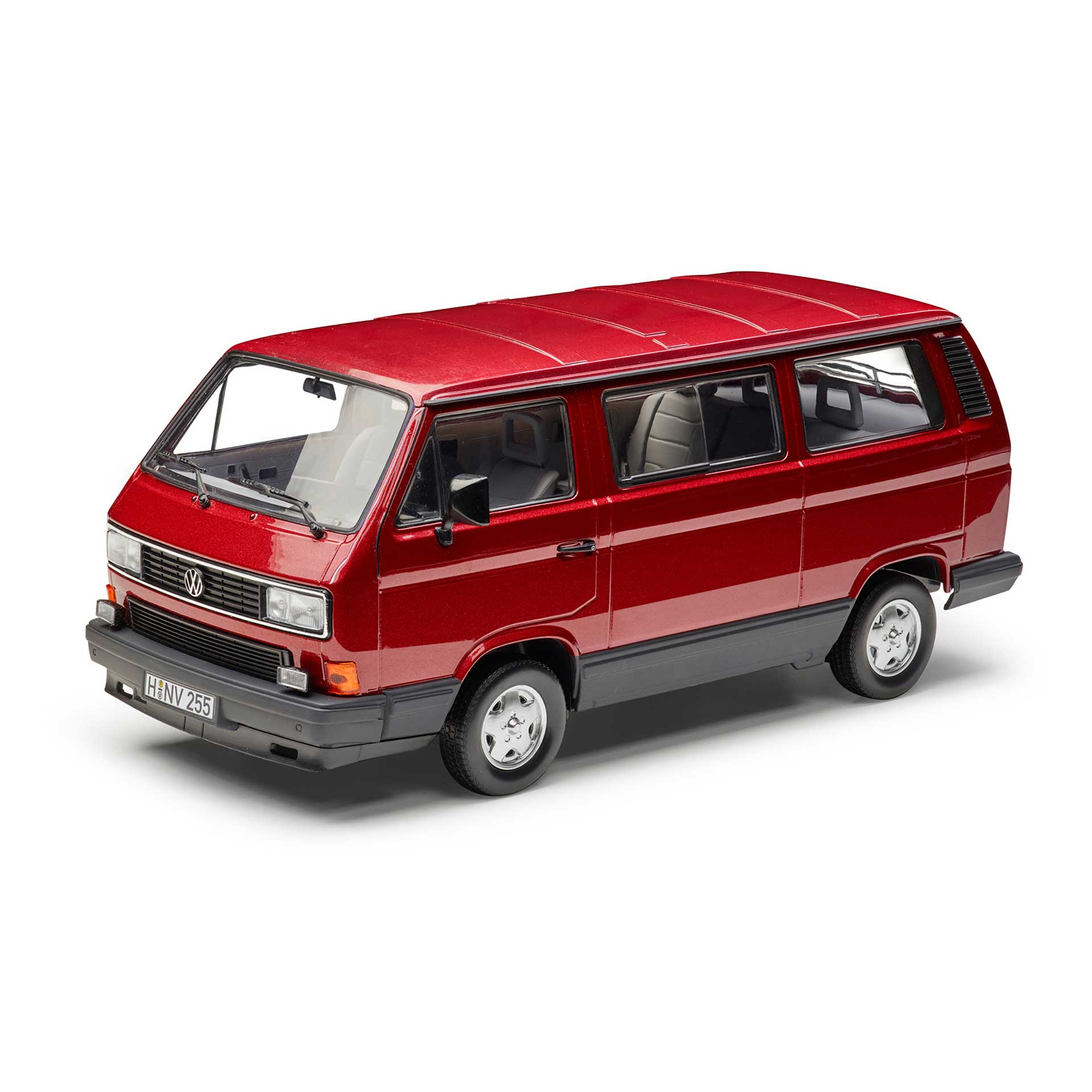 Volkswagen Modellauto T3 Multivan Bus rot 1:18