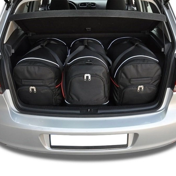 KJUST Kofferraumtaschen-Set 3-teilig Volkswagen Golf 6 Hatchback 7043205
