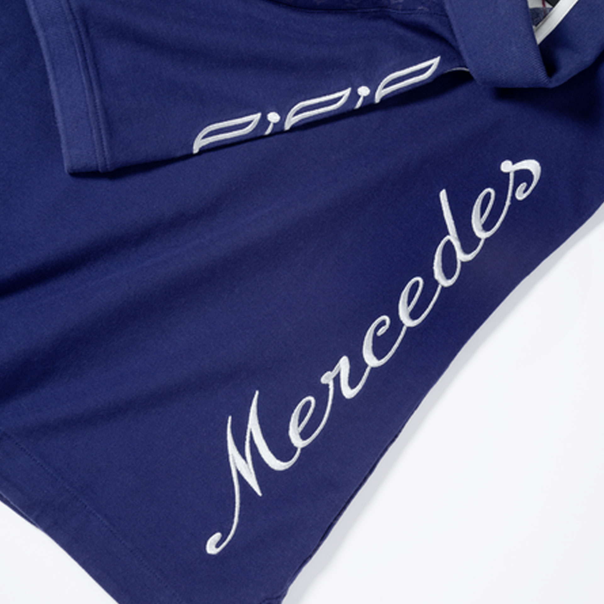 Mercedes-Benz Poloshirt Damen navy blau
