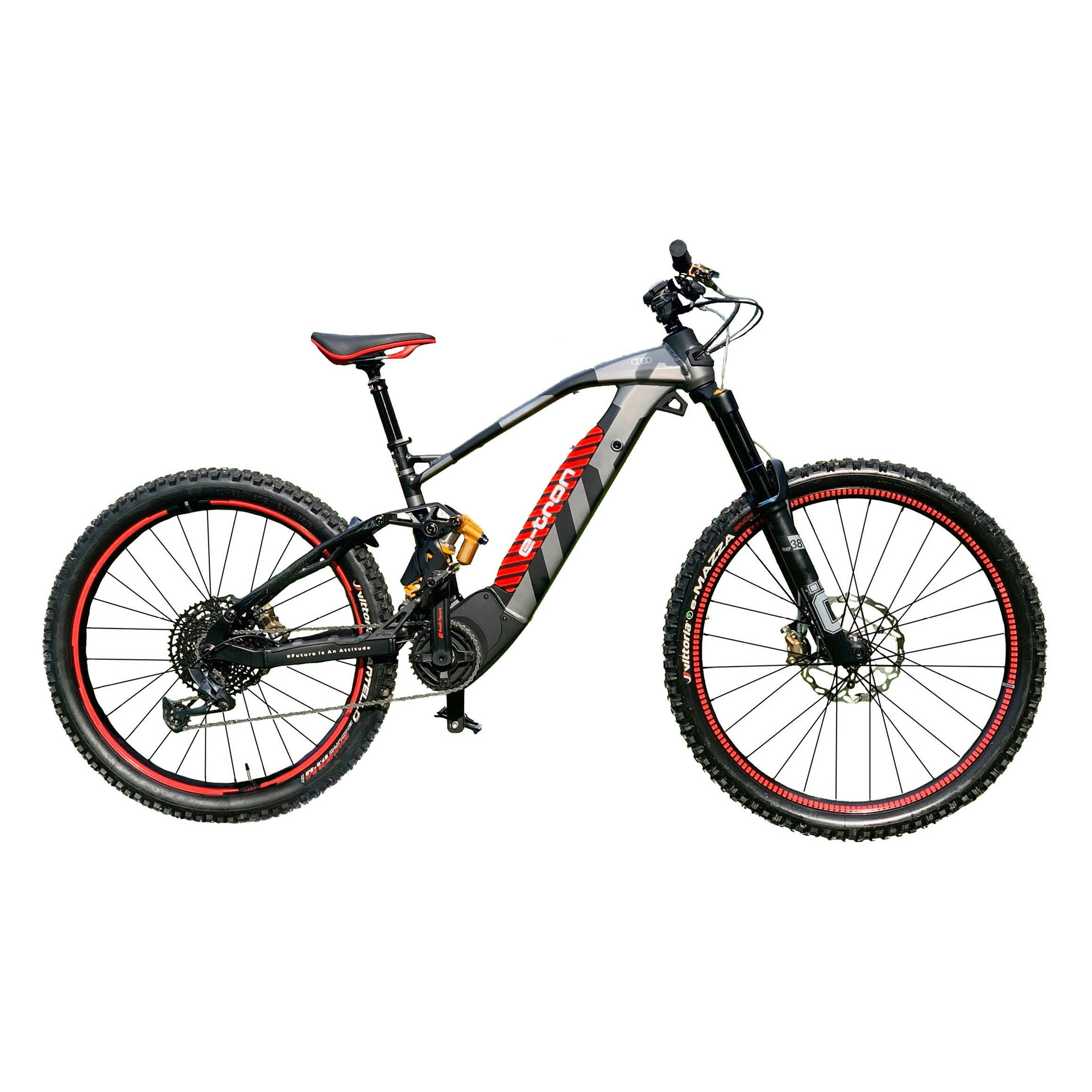 Audi electric mountain bike powered by Fantic Größe S 4J3050209