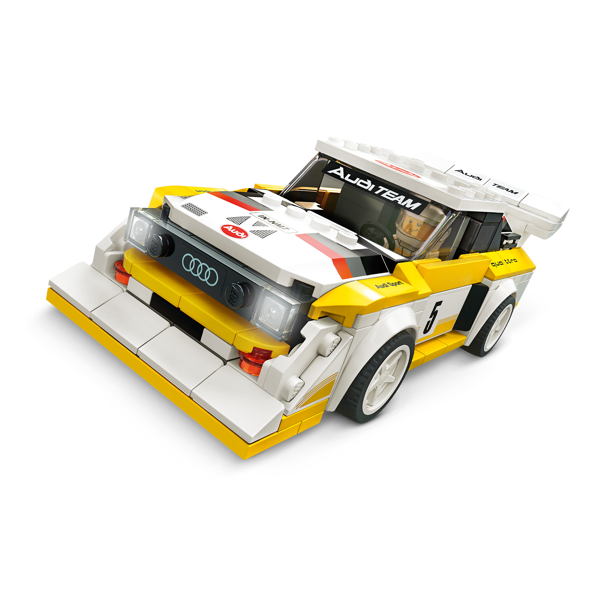 Audi Sport quattro S1 von 1985 als LEGO® Speed Champions Bausatz