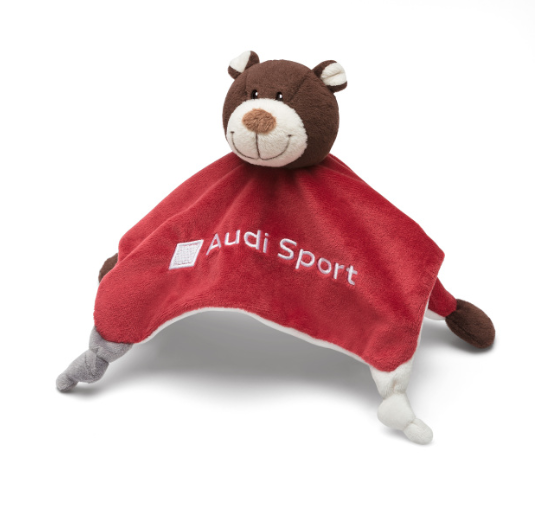 Audi Sport Schmusetuch Motorsportbär QUA3201900800