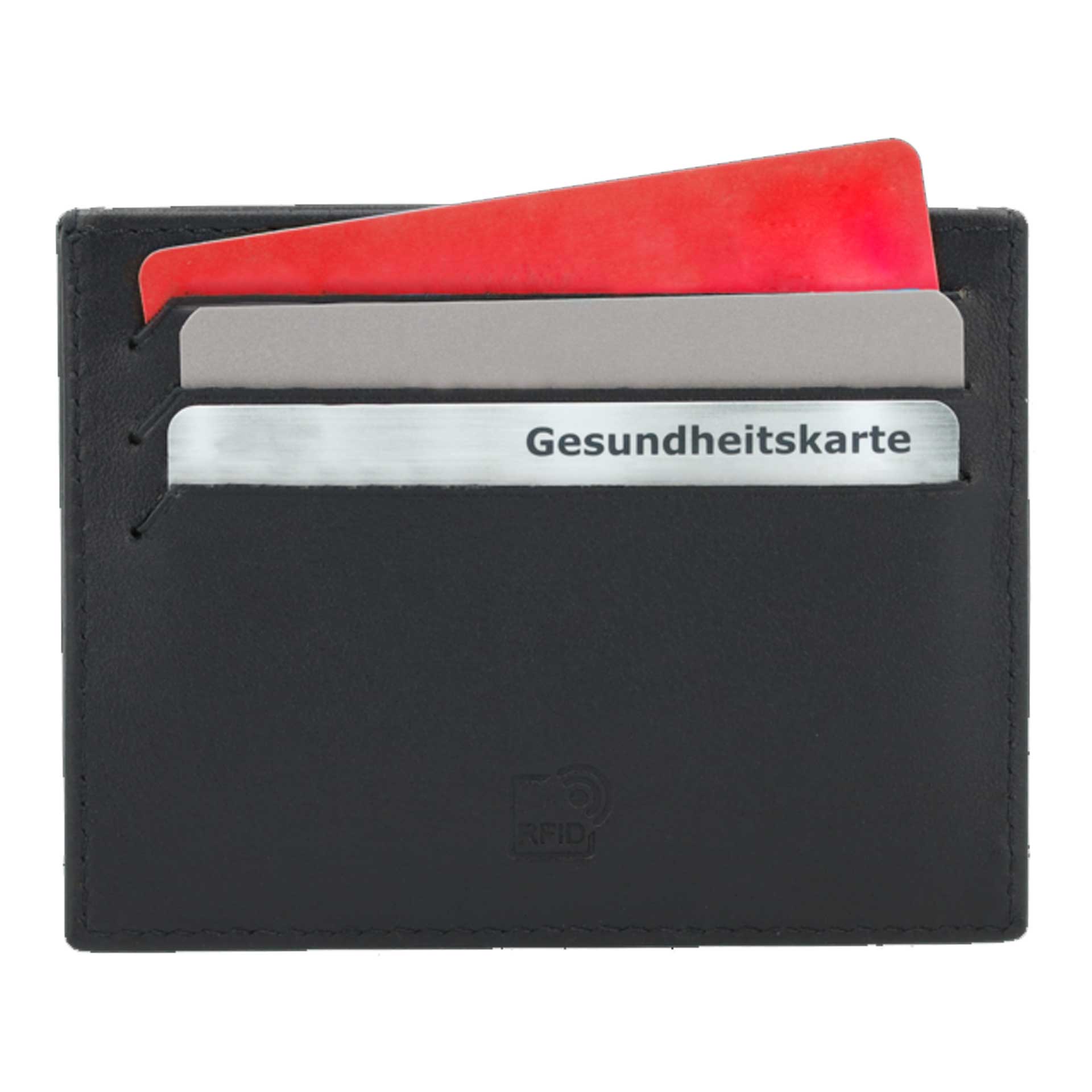 Mercedes-AMG Kreditkartenetui Leder/Nylon schwarz B66959319 Mercedes-AMG Kreditkartenetui Leder/Nylon schwarz B66959319