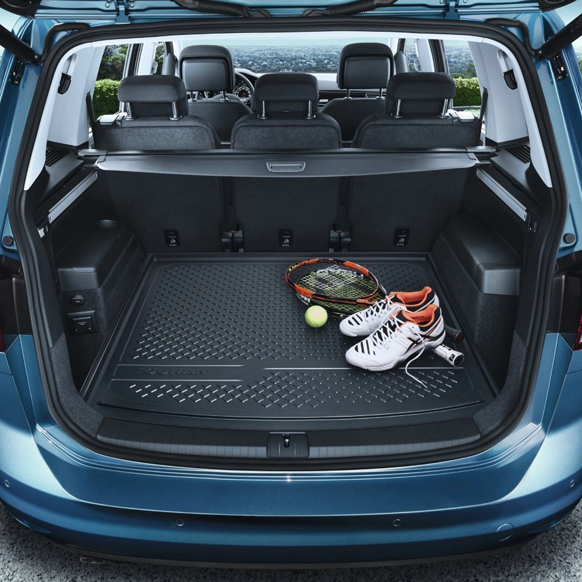 Volkswagen Touran 5-Sitzer Kofferraumschale Gepäckraumschale