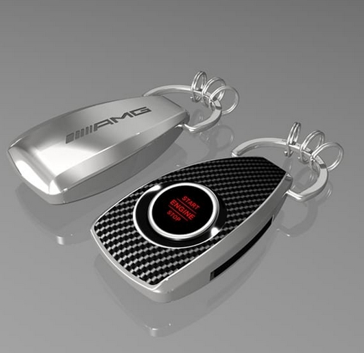 Mercedes-AMG Carbon Schlüsselanhänger mit Beleuchtung B66955215