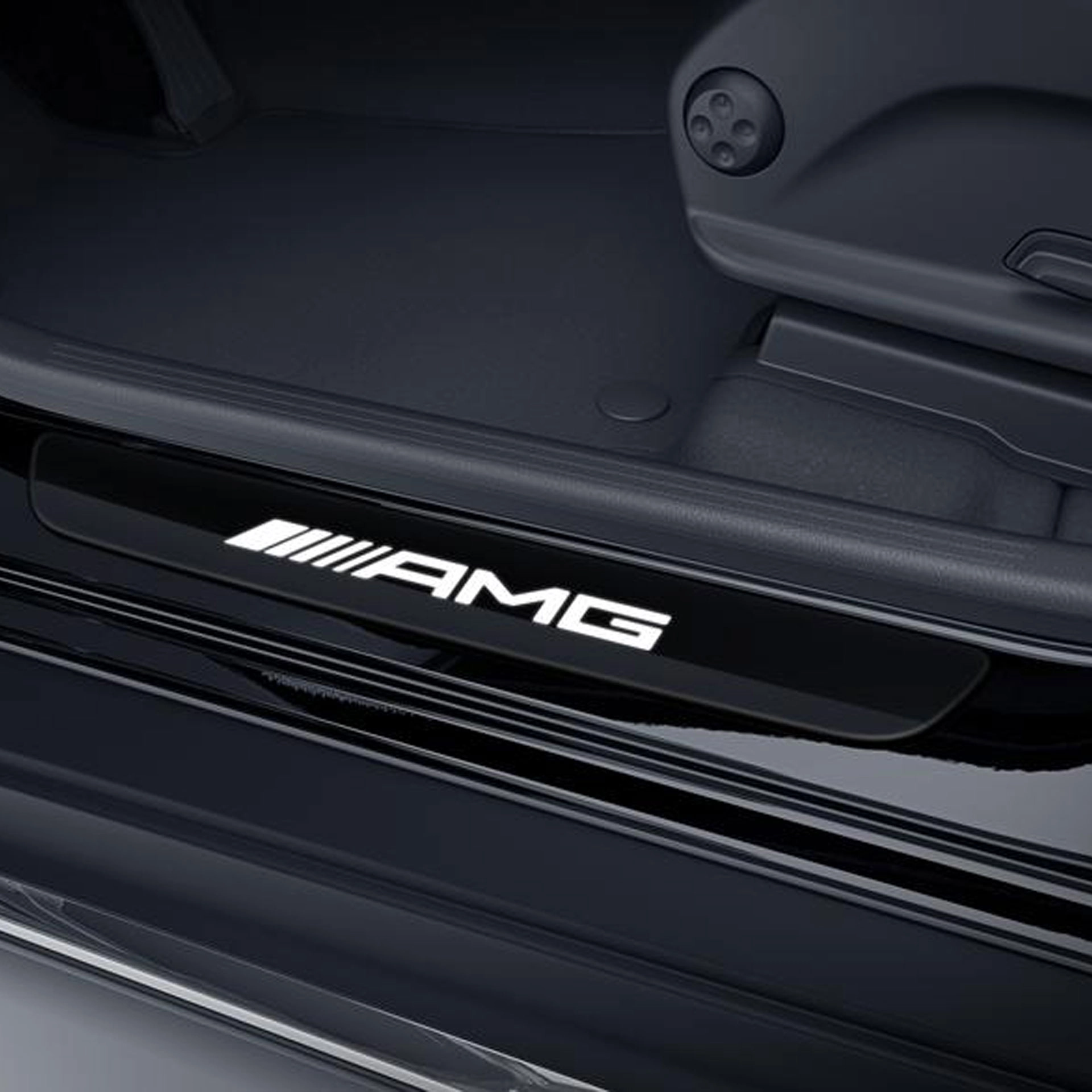 Mercedes-AMG Einstiegsleisten beleuchtet vorne Wechselcover 2-teilig AMG GT X290 CLS C257 A2576805302
