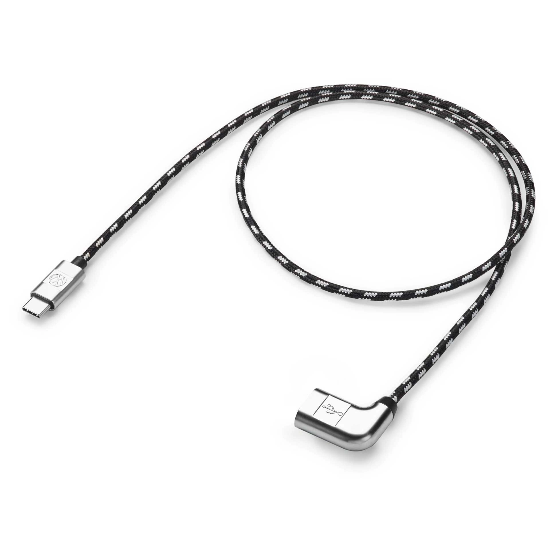 Volkswagen Anschlusskabel Ladekabel USB-C auf USB-A Buchse 70 cm 000051446BD