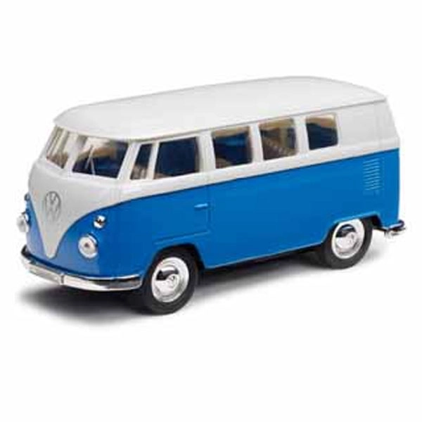 Volkswagen Spielzeugauto  T1 Bulli blau weiß 211087511A
