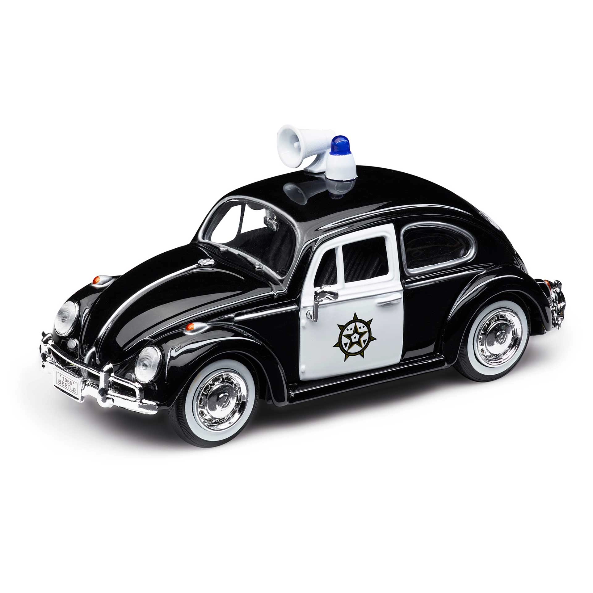 Volkswagen Modellauto Käfer Polizei 1:24 schwarz 1H2099303