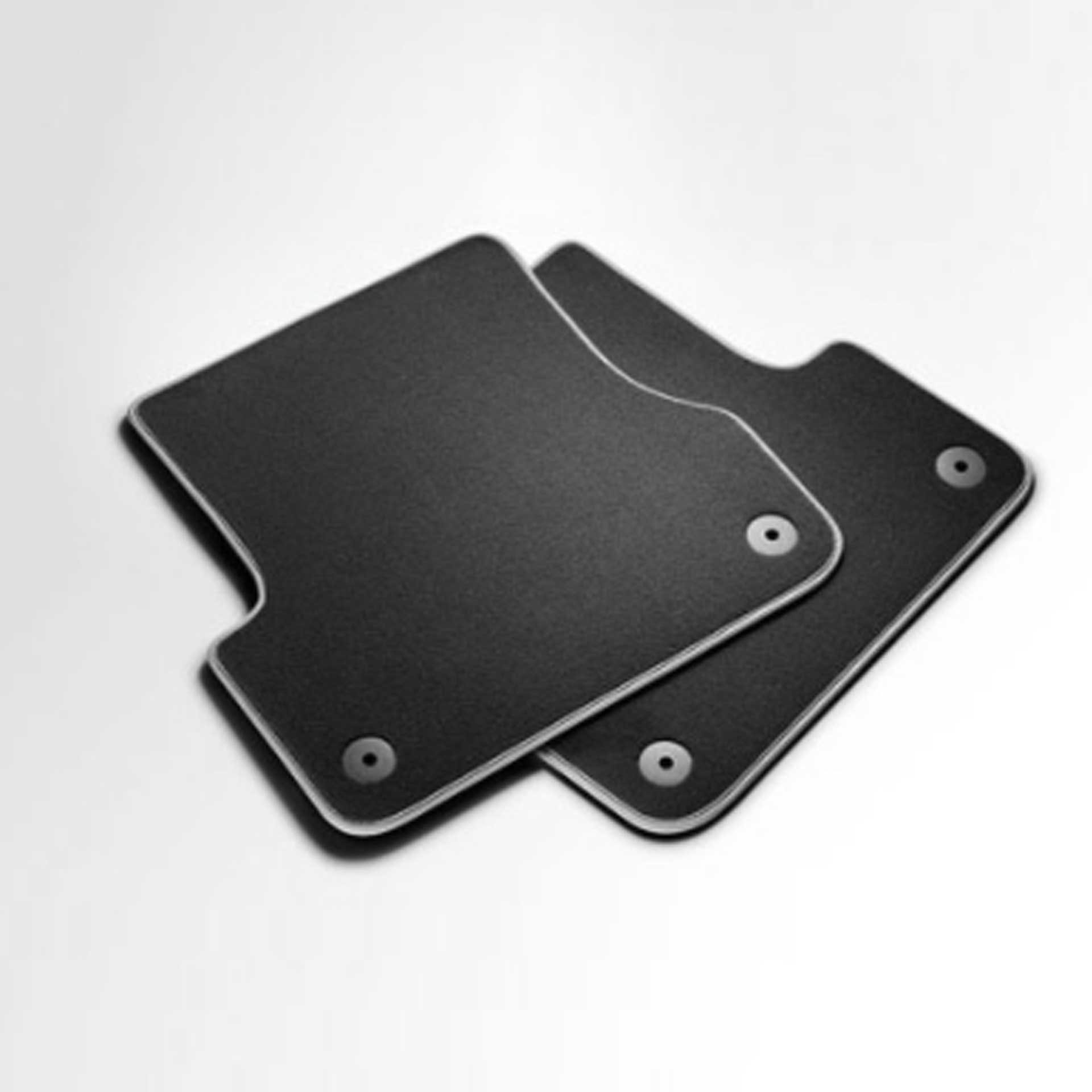 Audi A4/A5 Premium Textilfußmatten hinten 2-teilig schwarz 8K0061276MNO Audi A4/A5 Premium Textilfußmatten hinten 2-teilig schwarz 8K0061276MNO